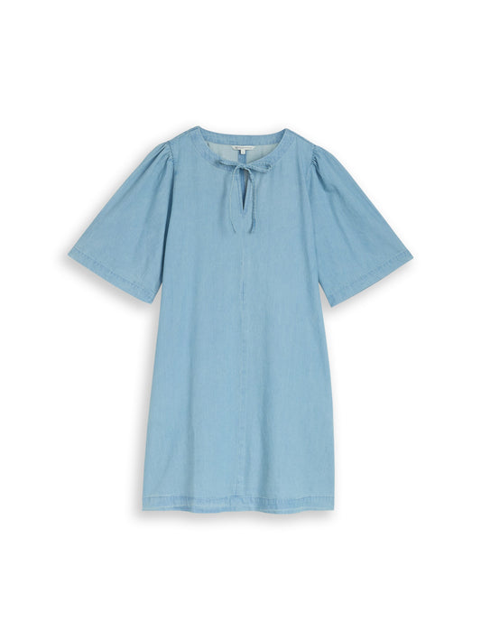 Mini-Jeanskleid mit Eingriffstaschen