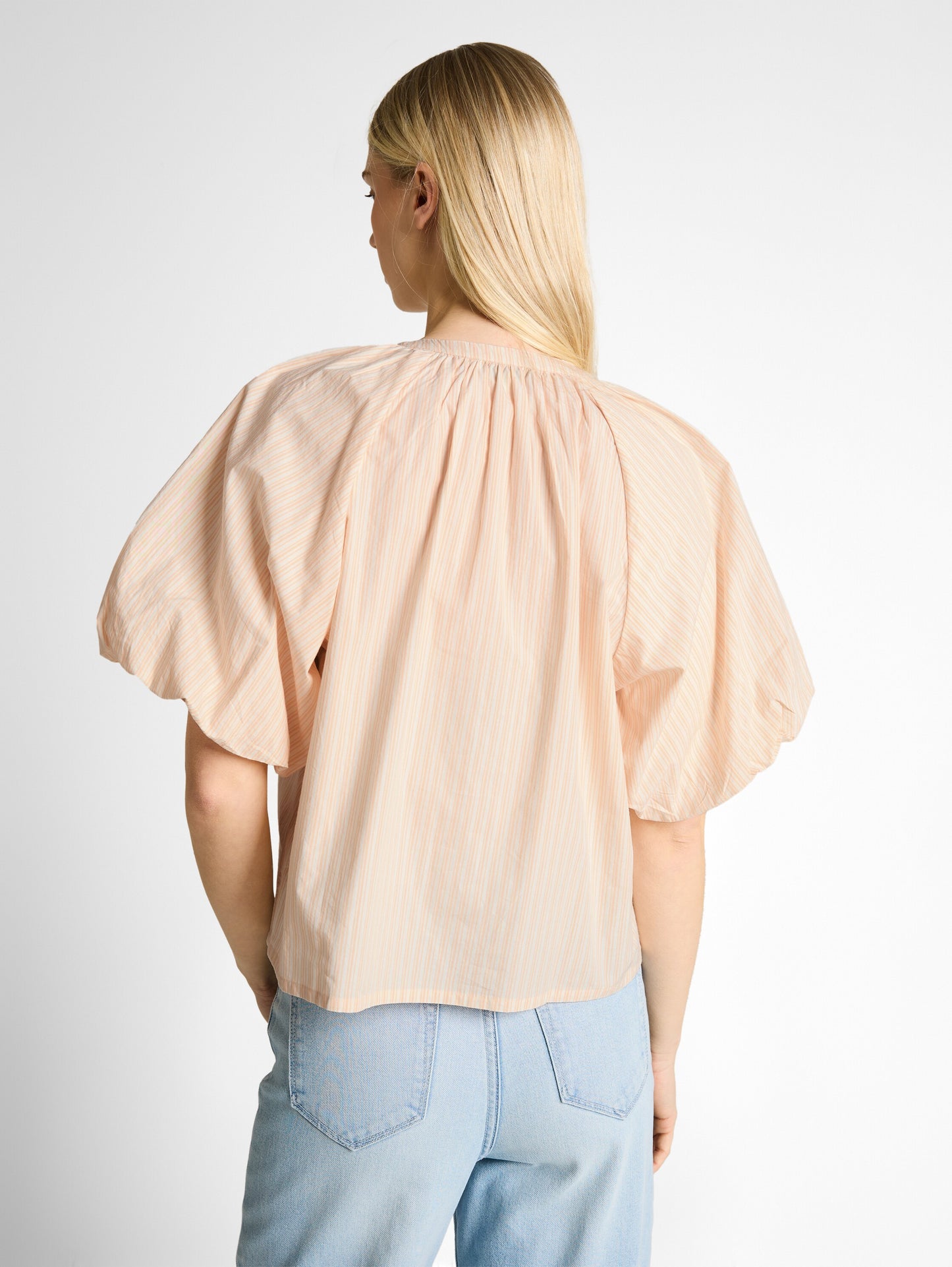 Bluse mit Streifenmuster