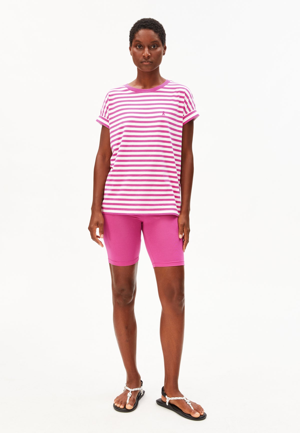 IDAARA STRIPE T-SHIRT