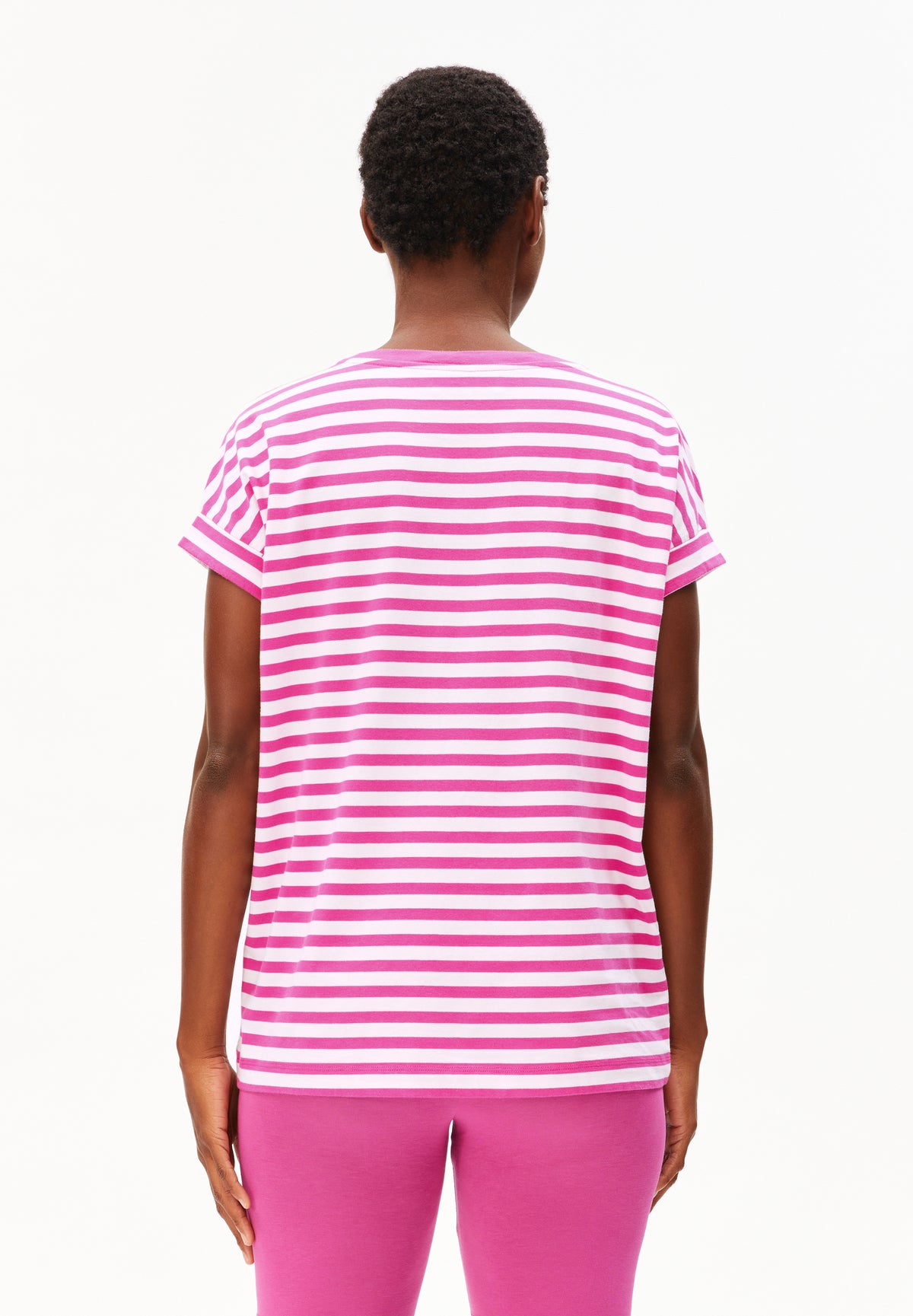 IDAARA STRIPE T-SHIRT