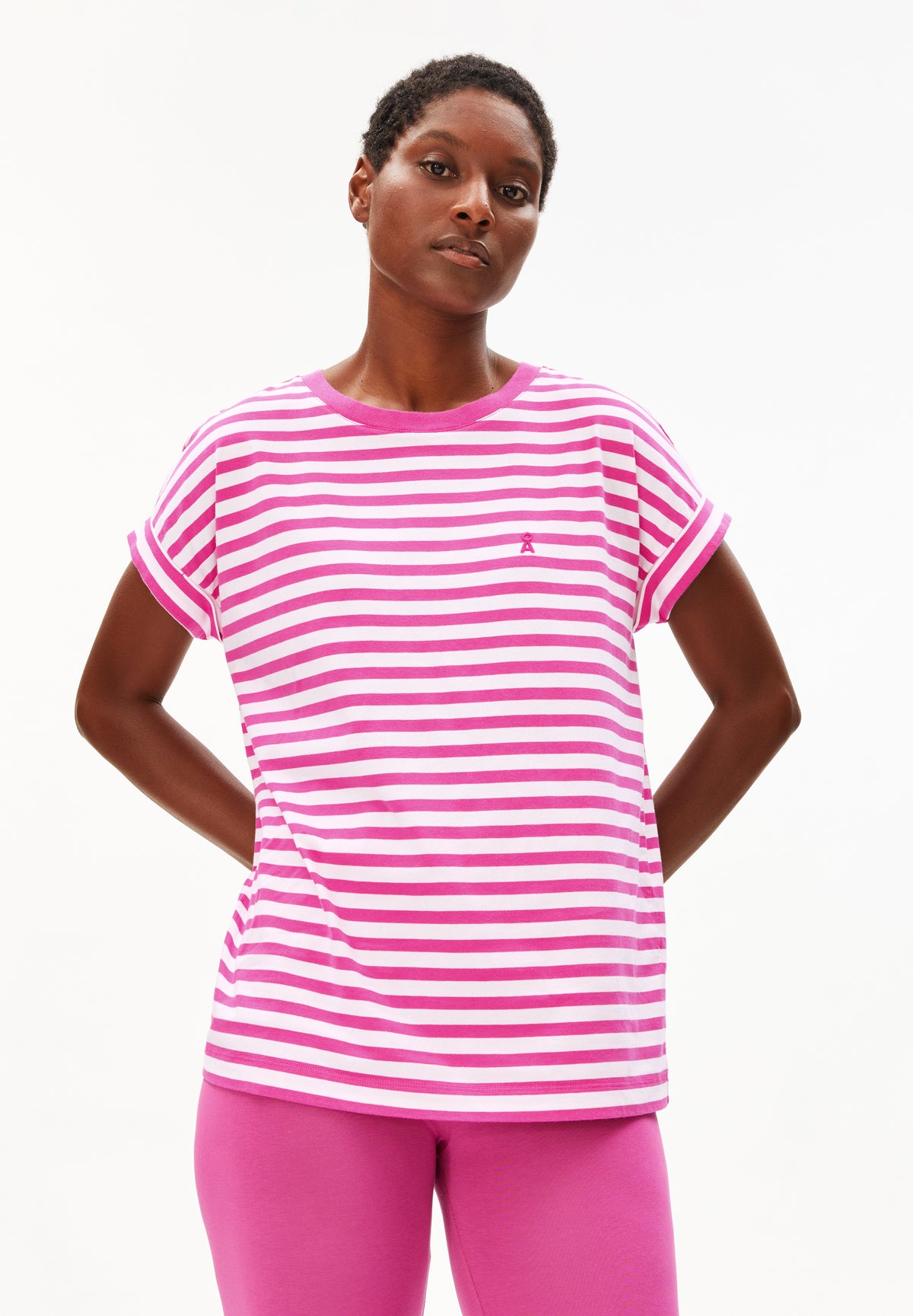 IDAARA STRIPE T-SHIRT