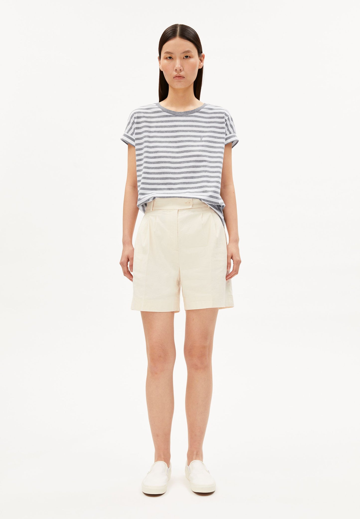 IDAARA STRIPE T-SHIRT