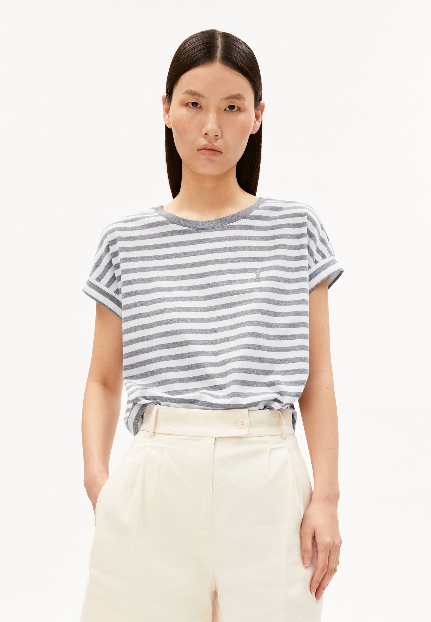 IDAARA STRIPE T-SHIRT