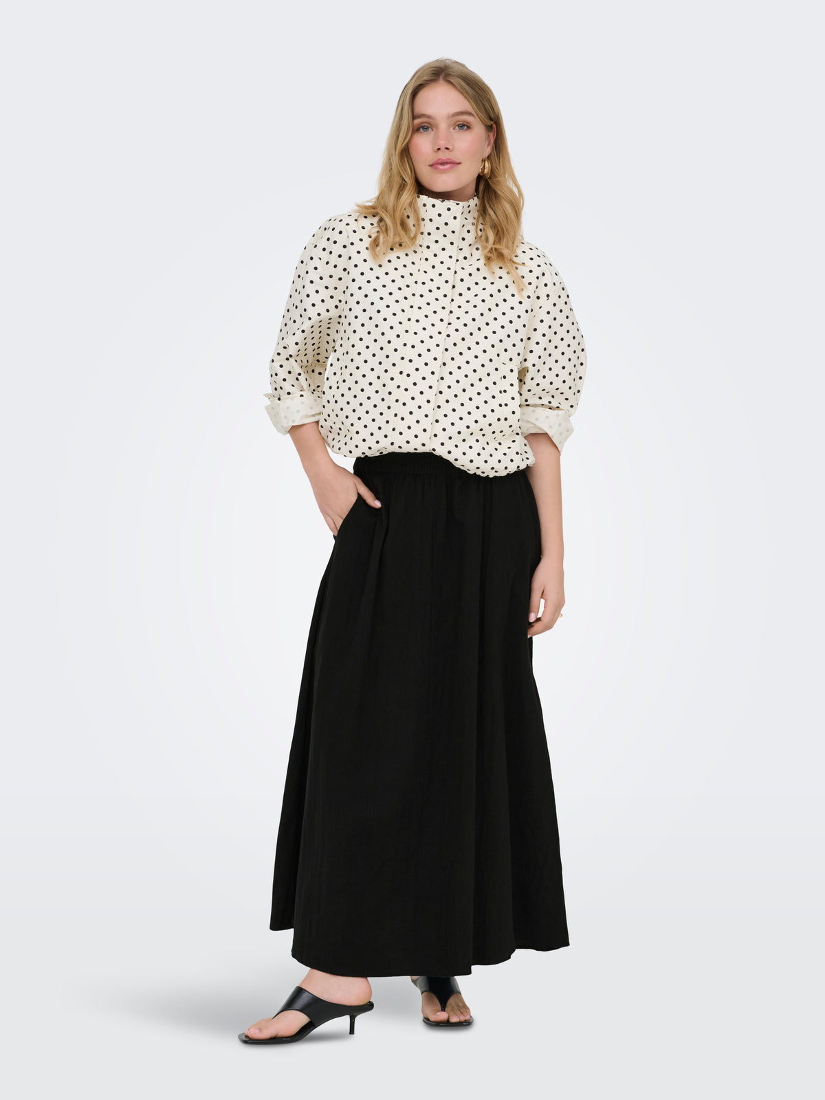 ONLTIZANA LONG SKIRT WVN NOOS