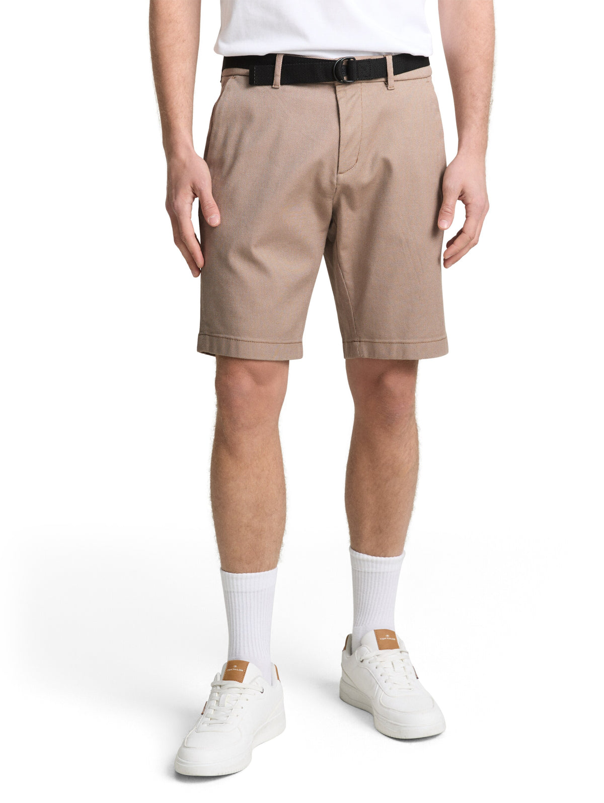 TTREGULAR Chino Shorts mit Gürtel