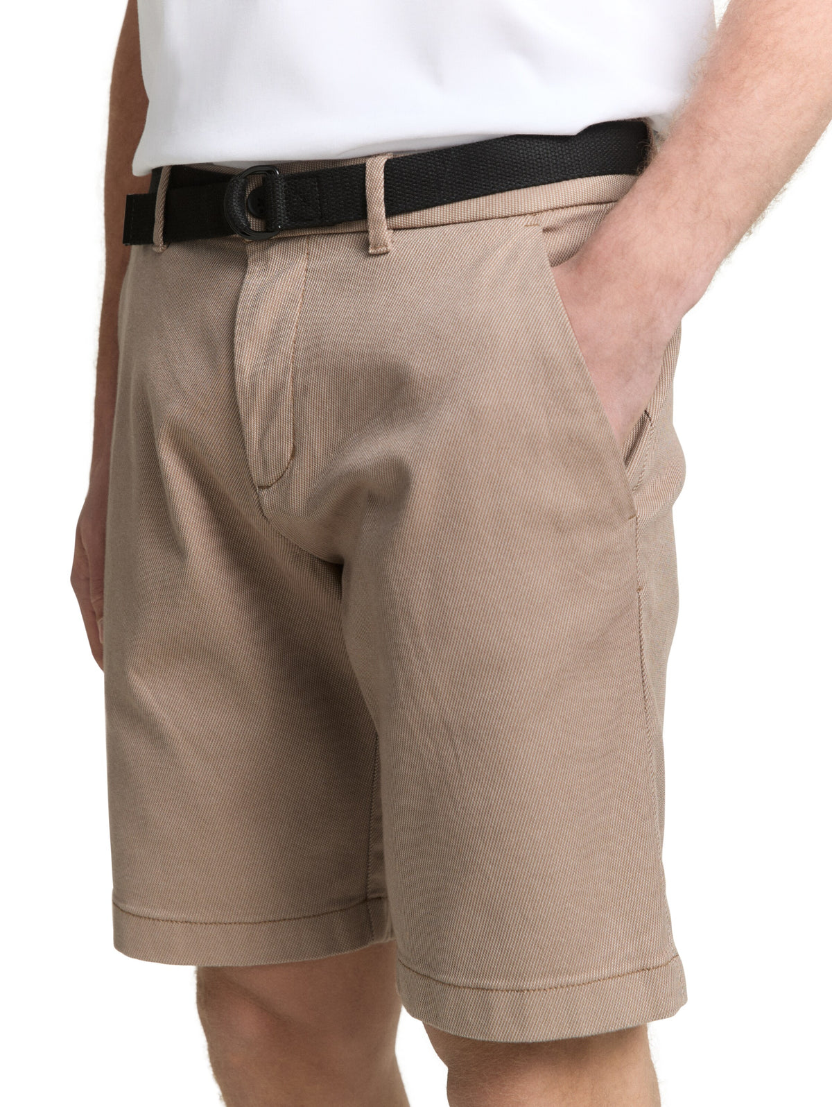 TTREGULAR Chino Shorts mit Gürtel
