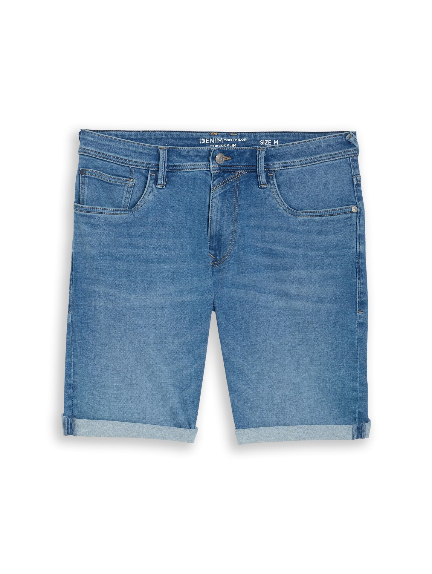 TTPIERS SLIM Jeans Shorts mit Superstretch
