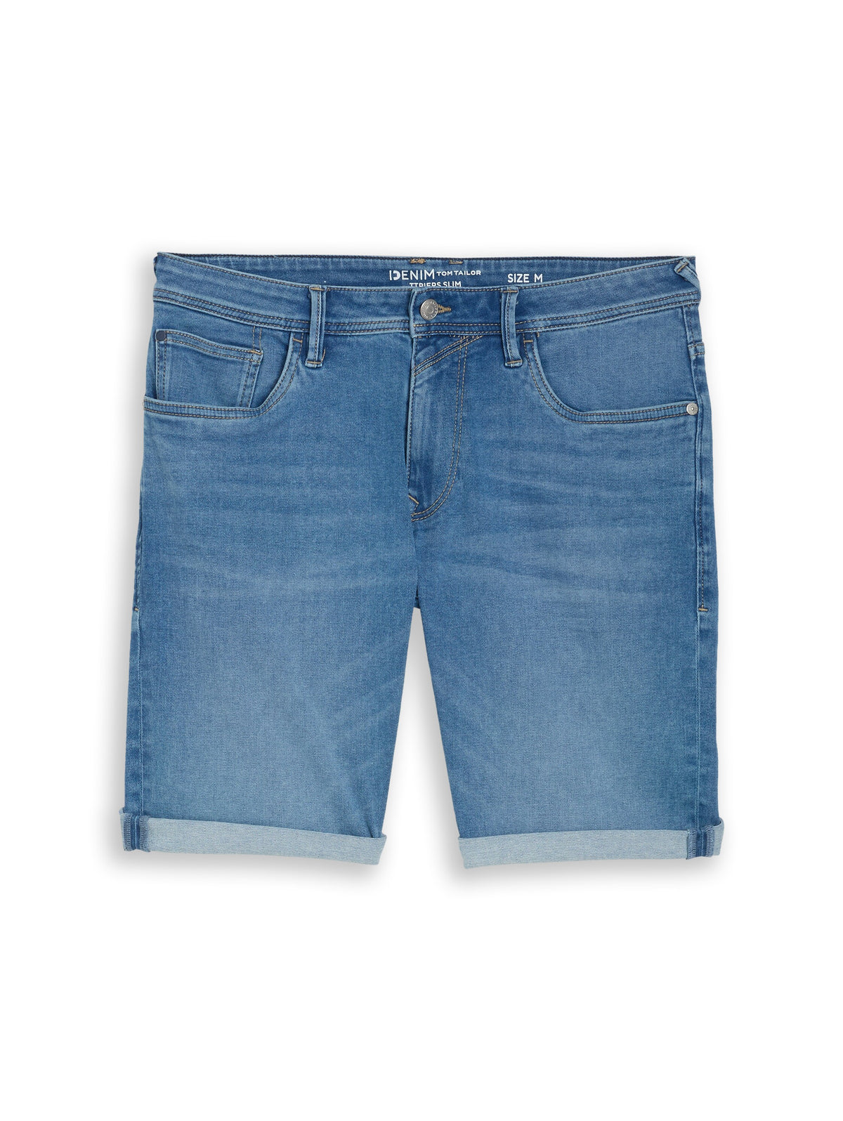 TTPIERS SLIM Jeans Shorts mit Superstretch