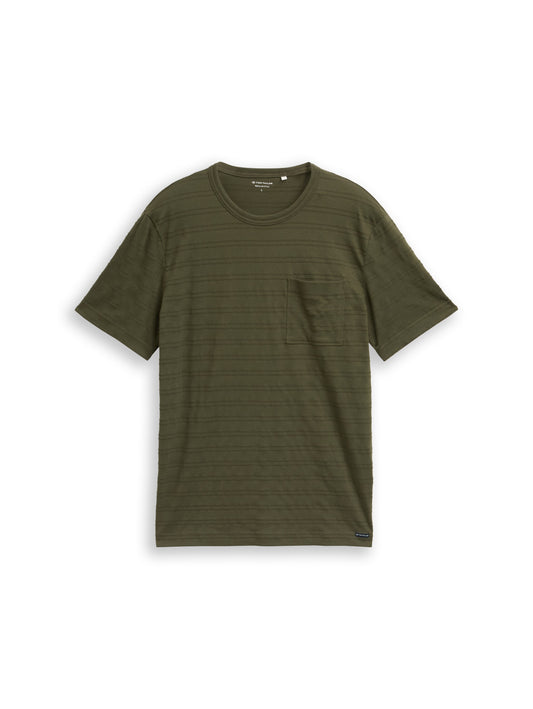 T-Shirt mit Streifenmuster