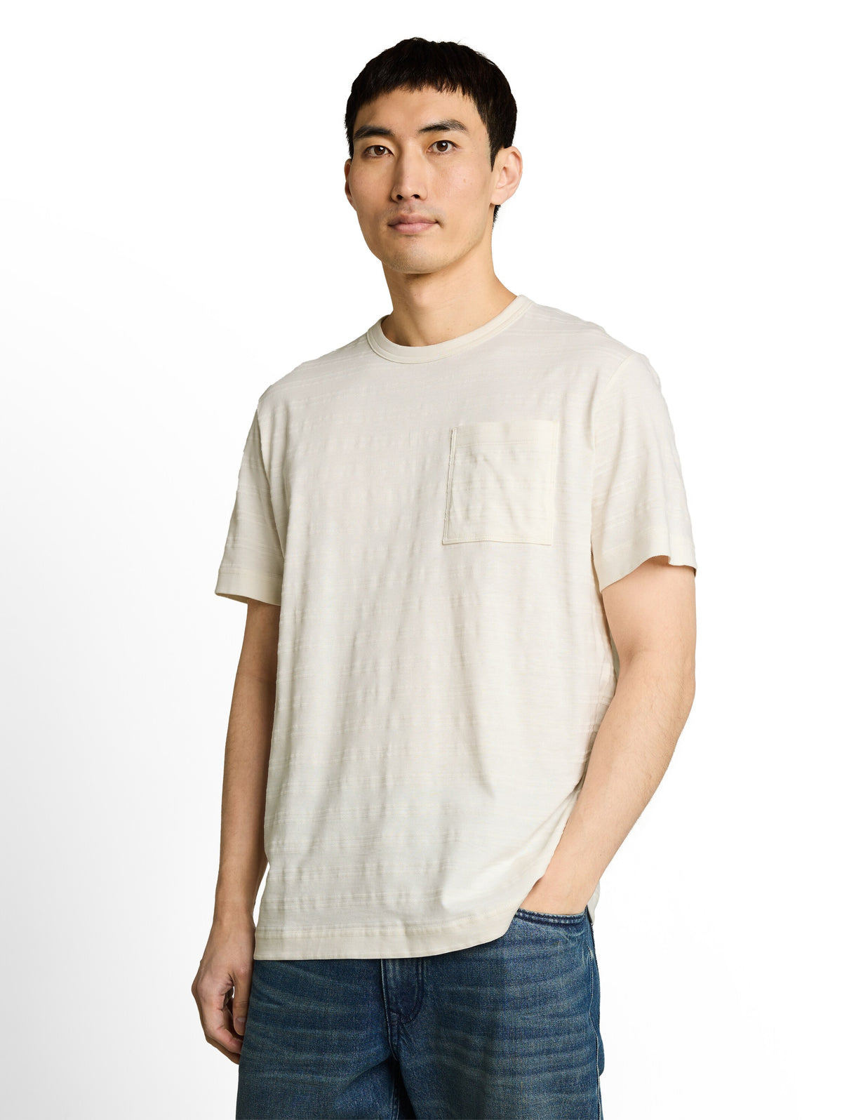 T-Shirt mit Streifenmuster