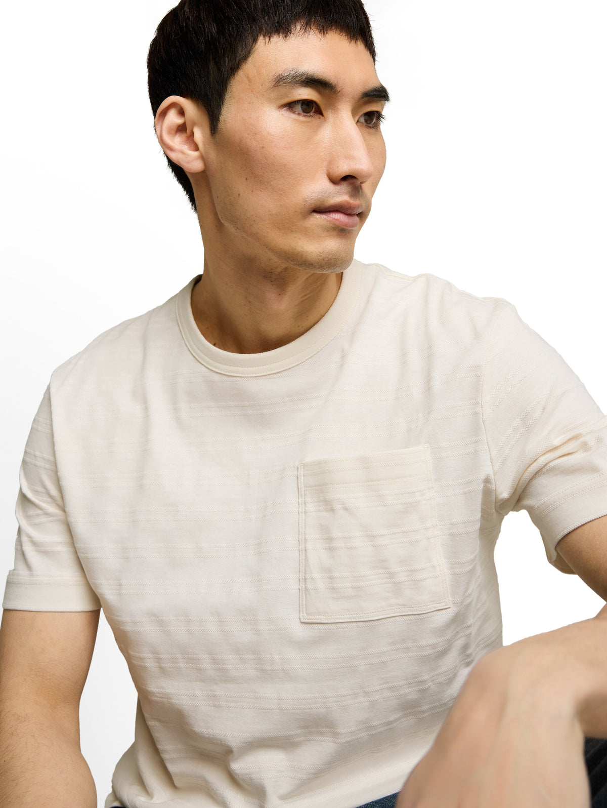 T-Shirt mit Streifenmuster