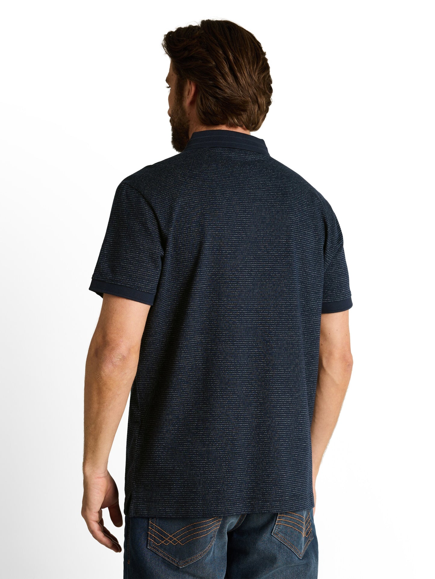 Poloshirt mit Logo-Print