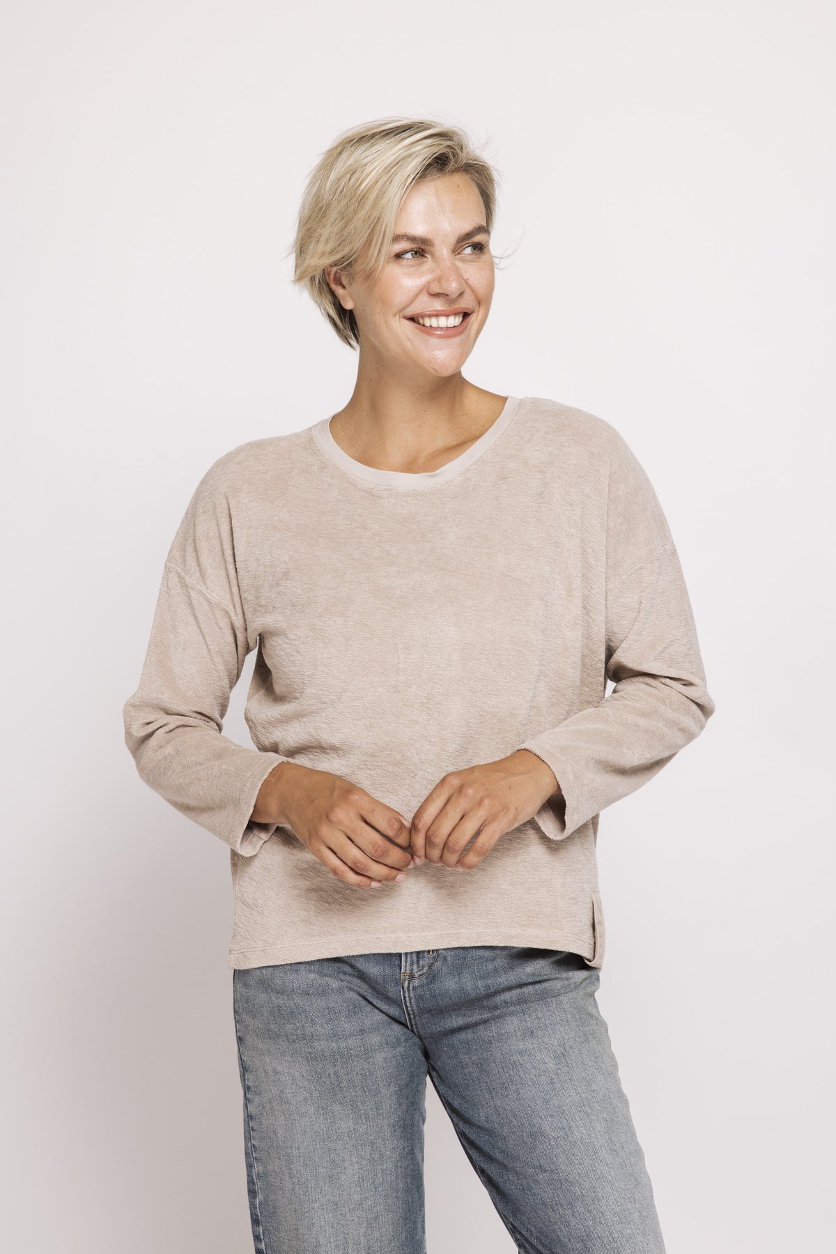 Zhrill Sweatshirt F248 sand