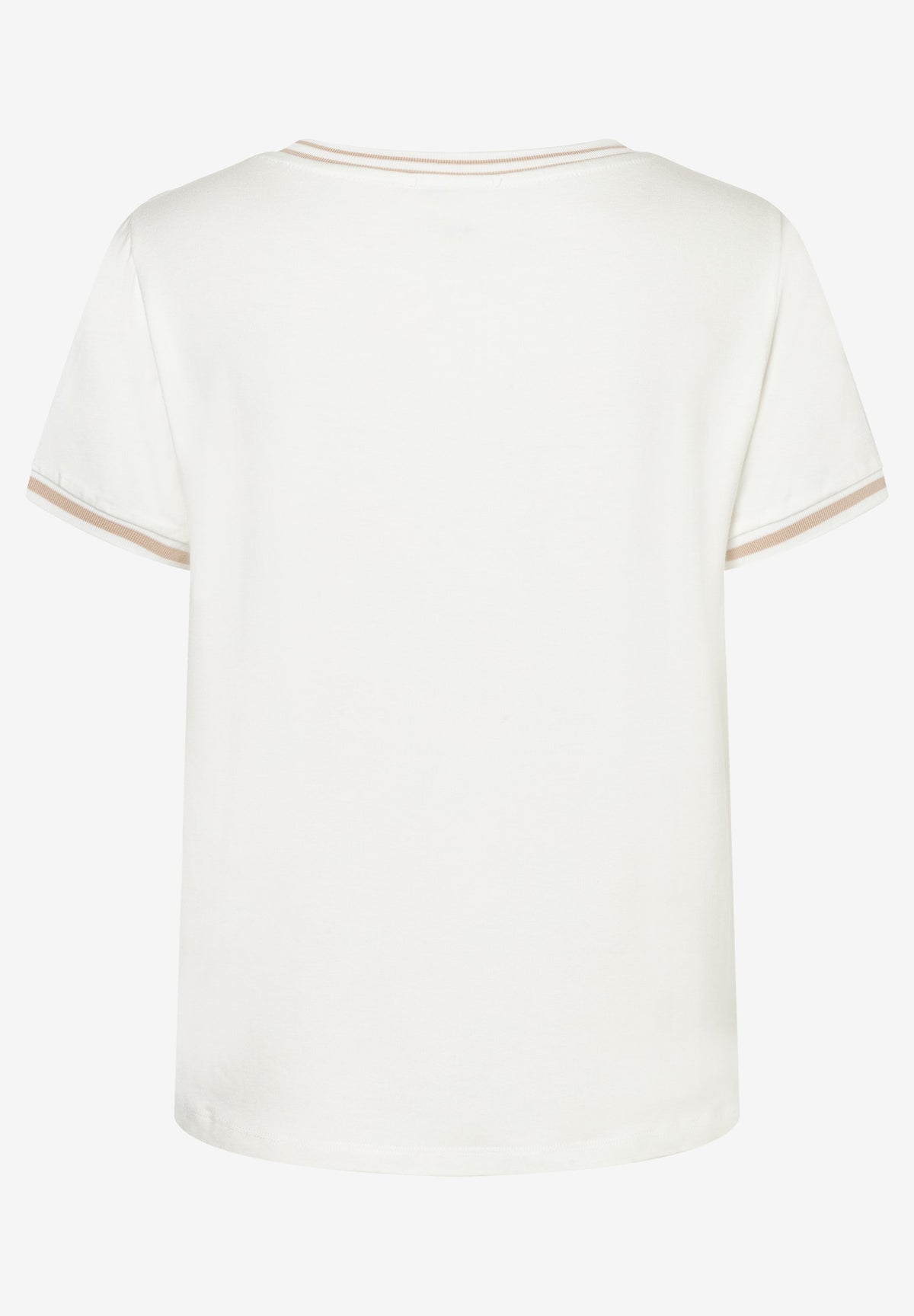 Blusenshirt mit Kontrastabschlüssen