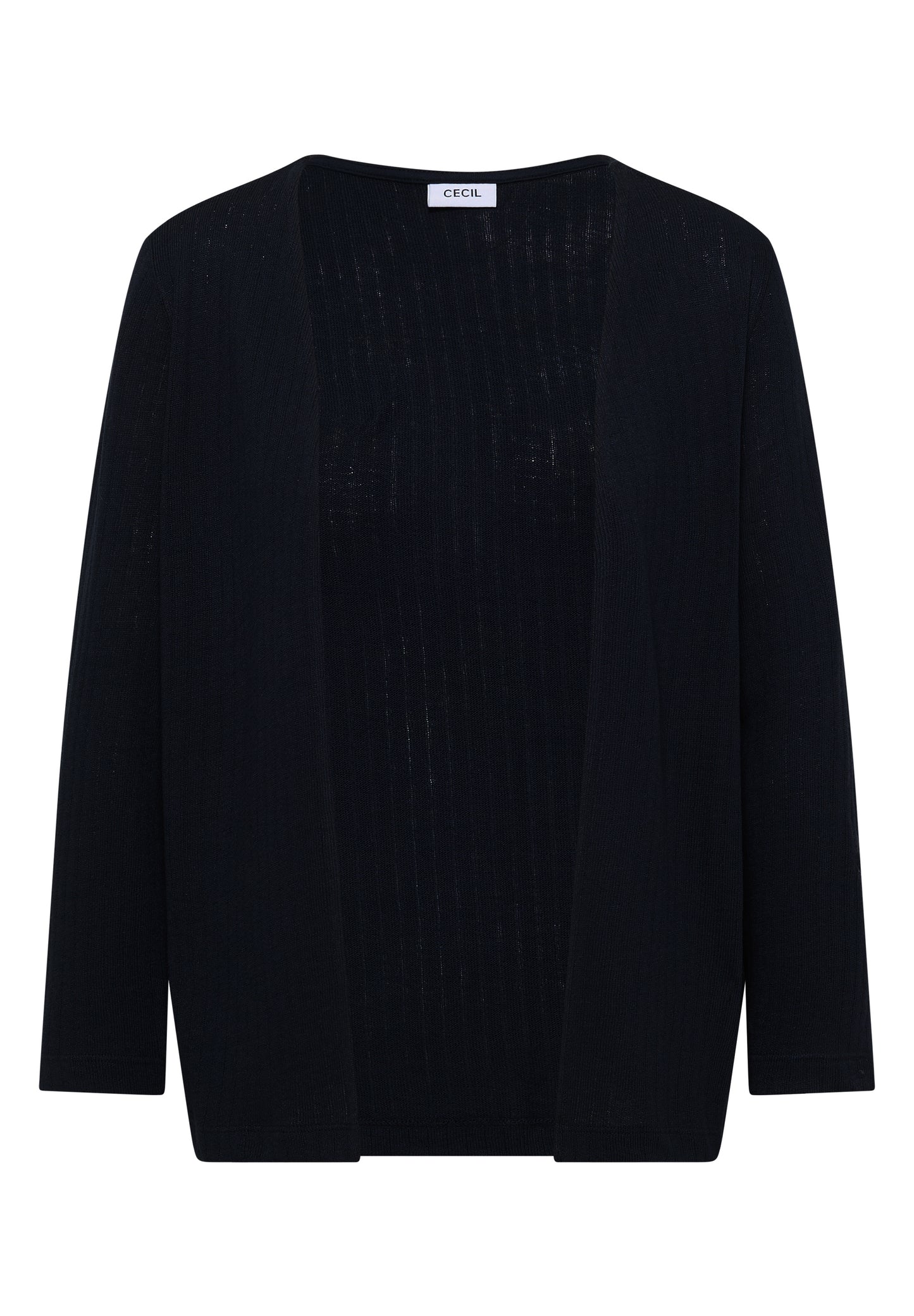 3/4-Arm Jacke in Strick-Optik