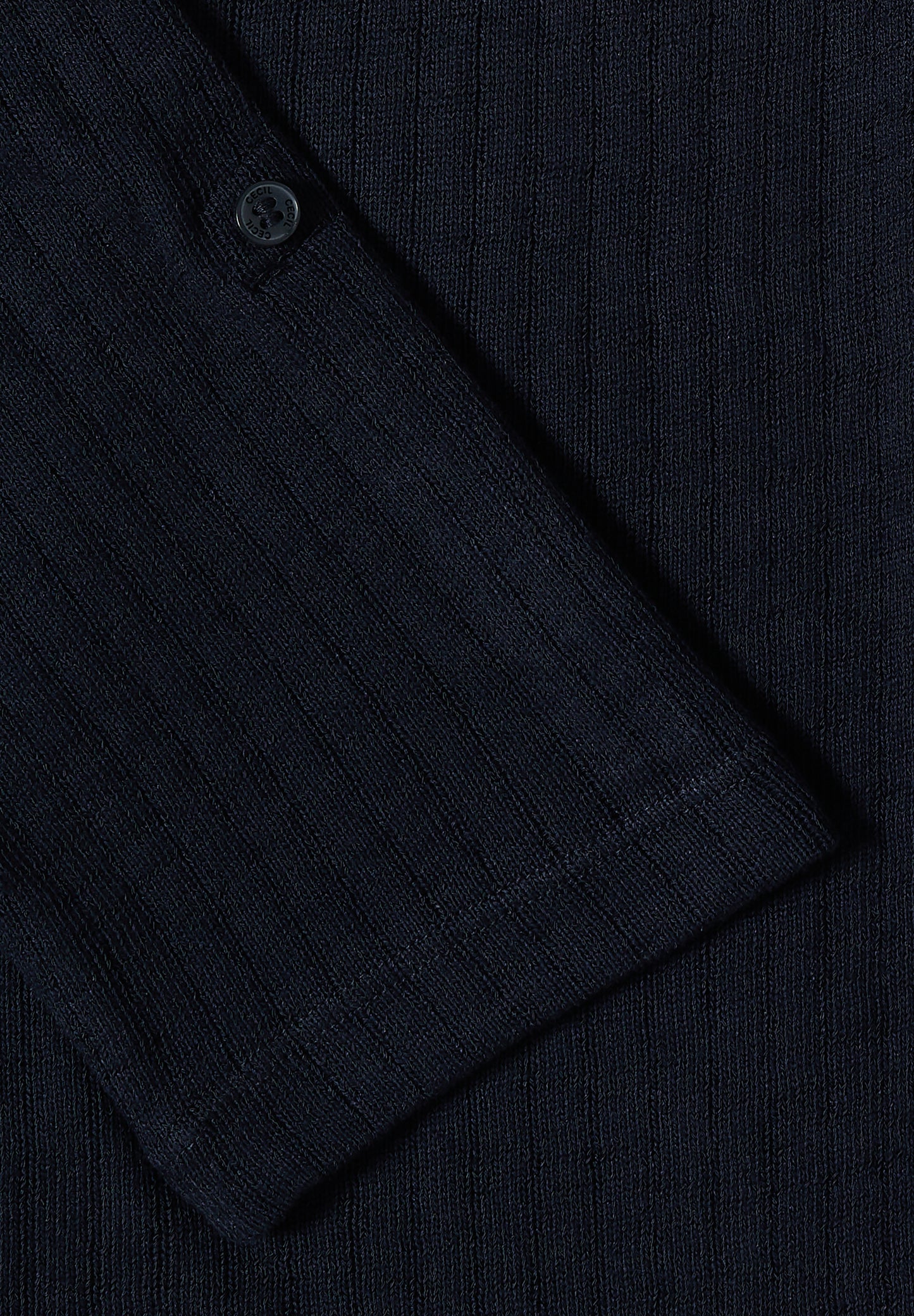 3/4-Arm Jacke in Strick-Optik