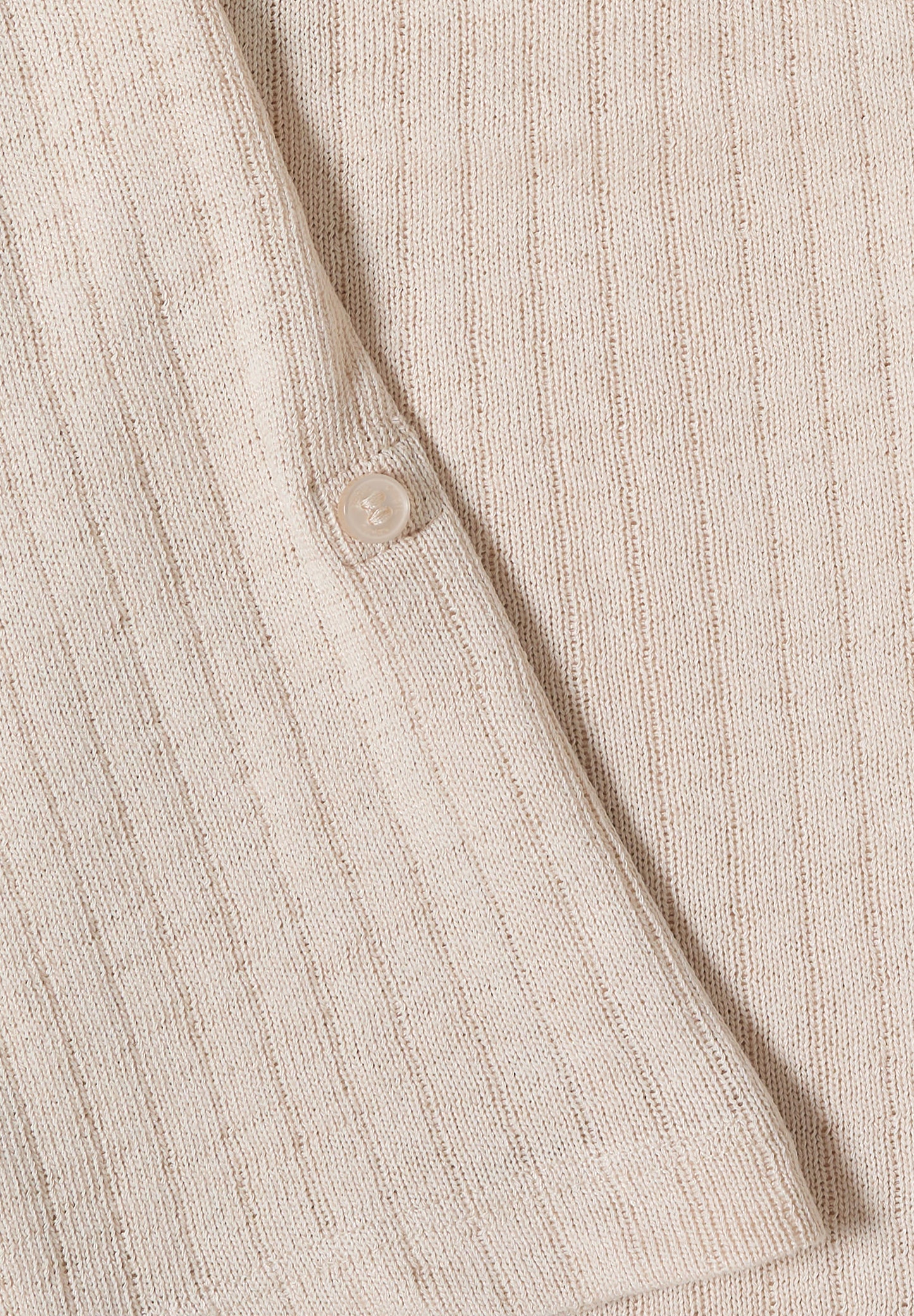 3/4-Arm Jacke in Strick-Optik