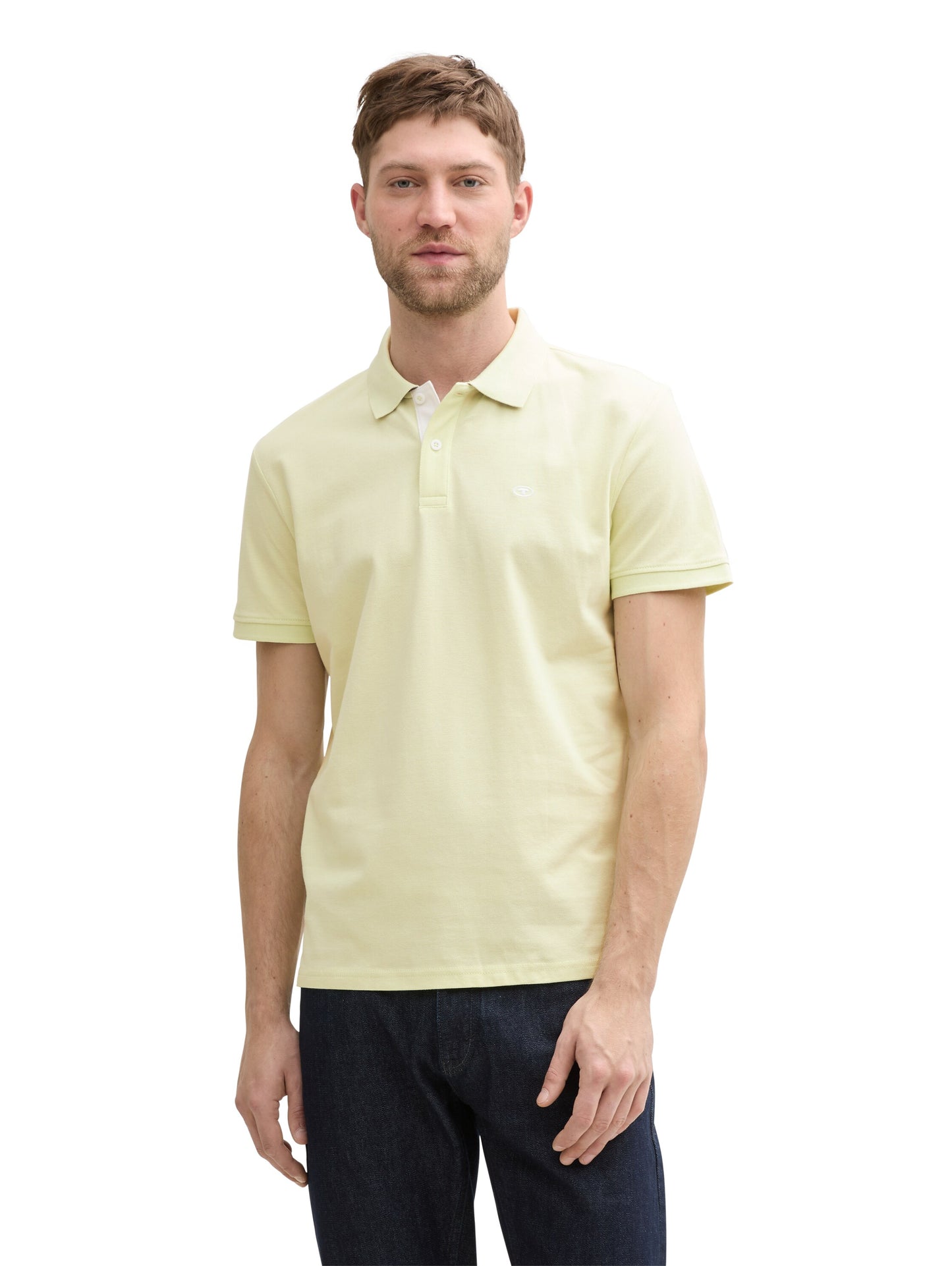 Piqué Poloshirt mit Logo-Stickerei