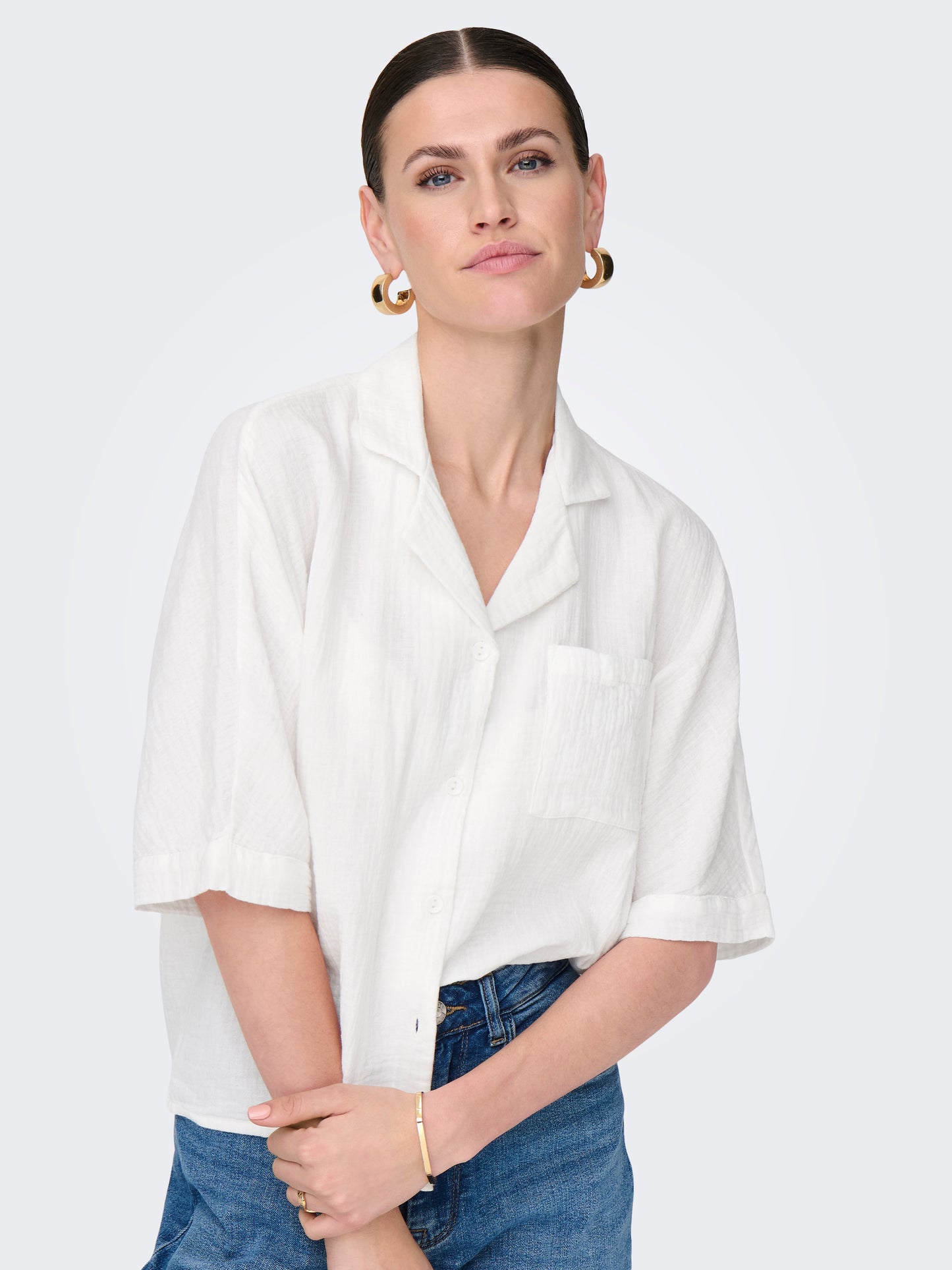 ONLTHYRA SS SHIRT NOOS WVN