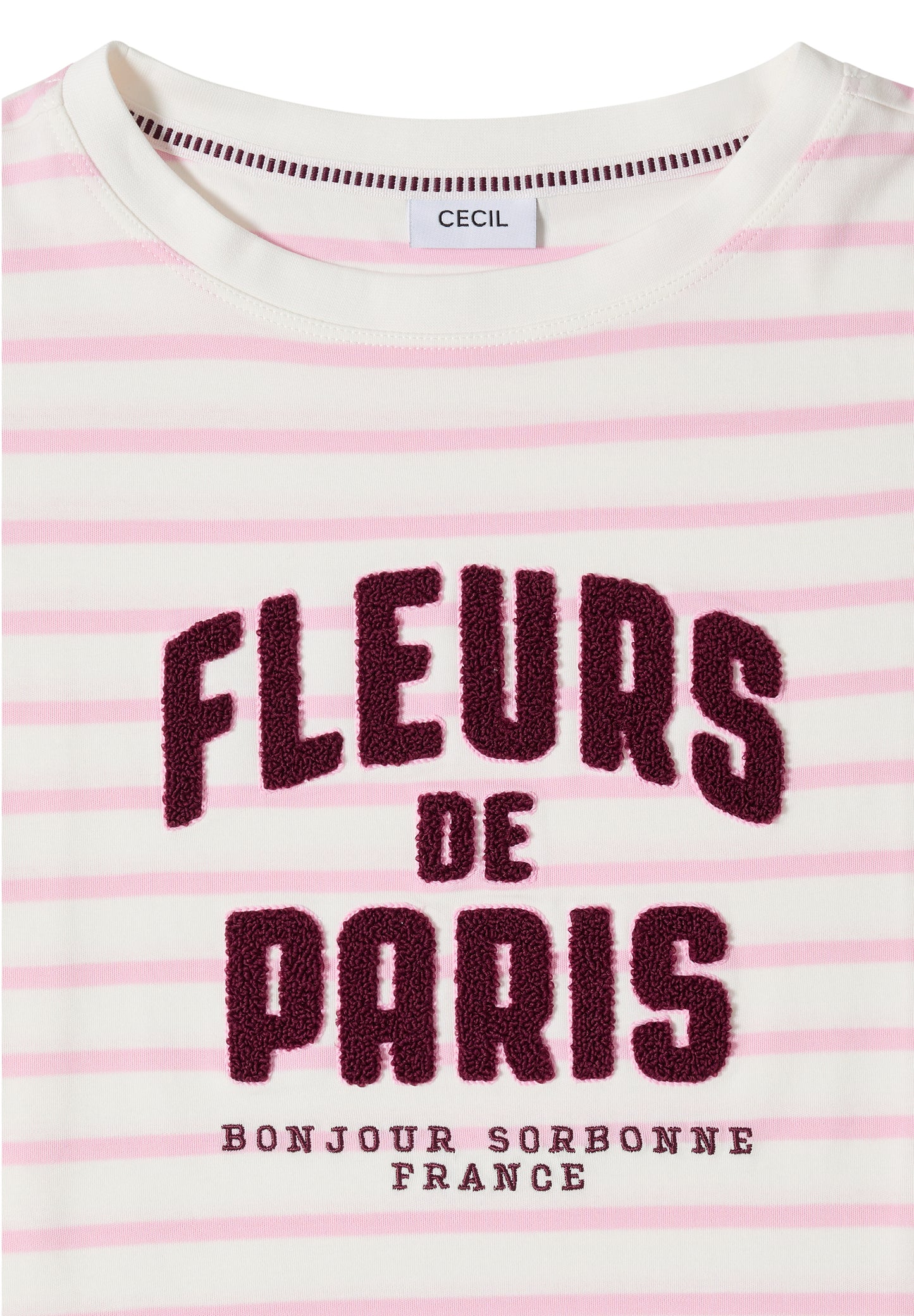 3/4-Arm Shirt mit Wording Artwork