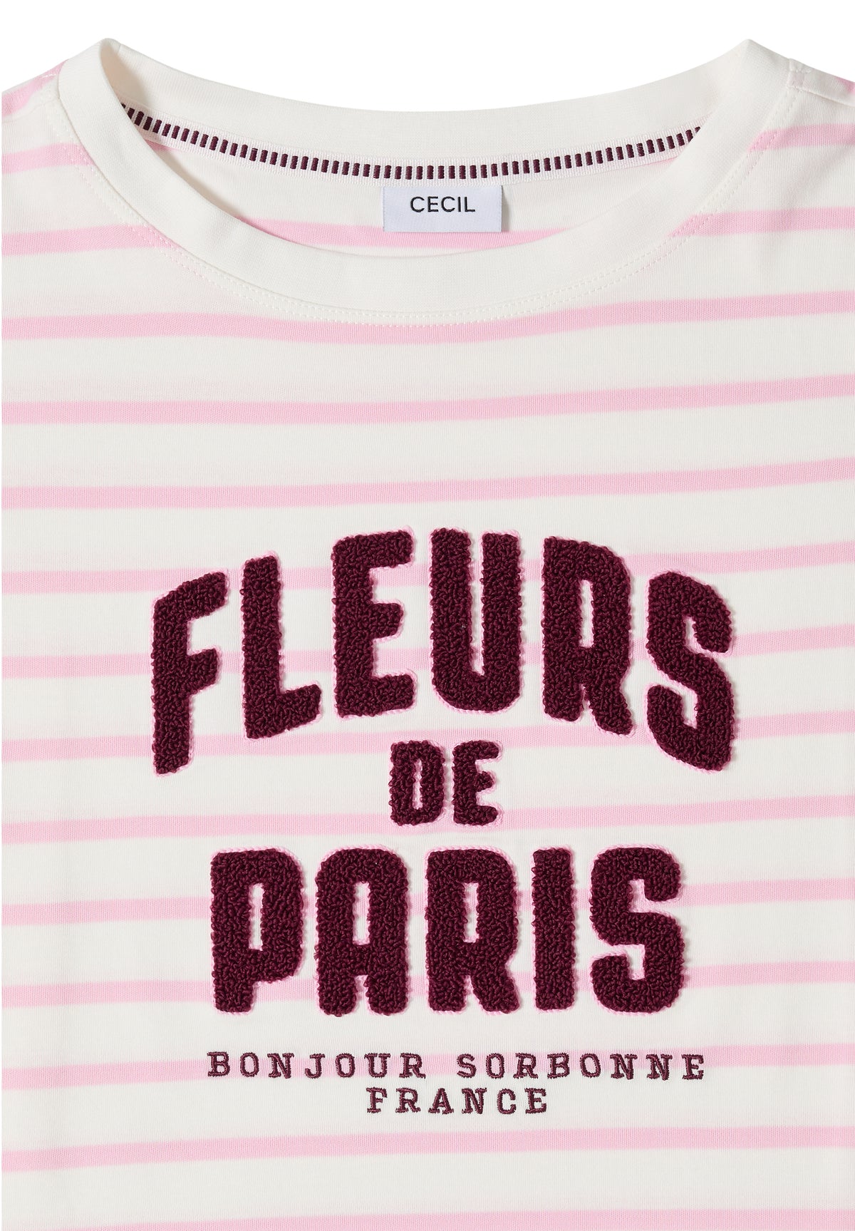 3/4-Arm Shirt mit Wording Artwork
