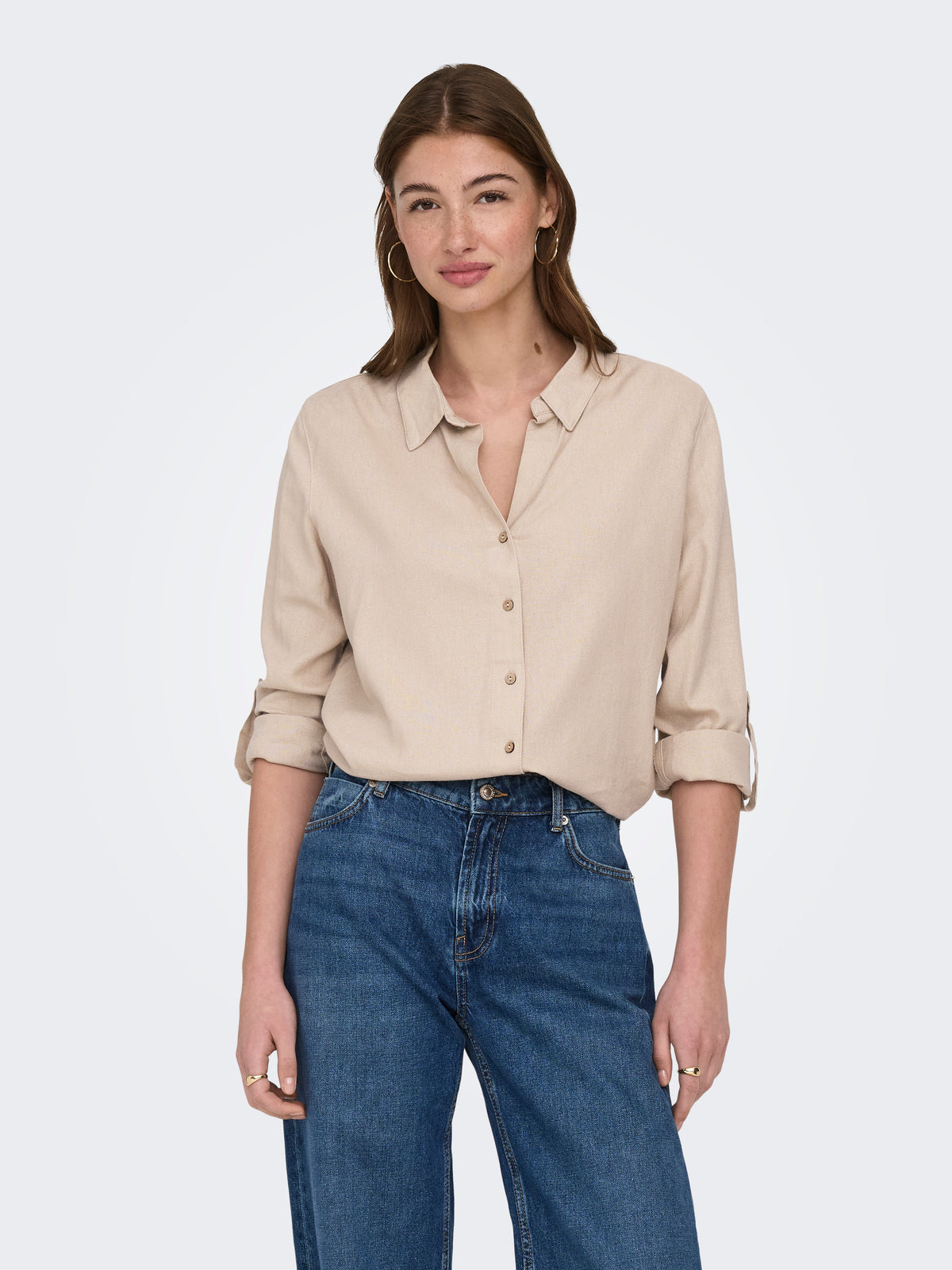 ONLGOA 3/4 STRAP LINEN BL SHIRT CC PNT