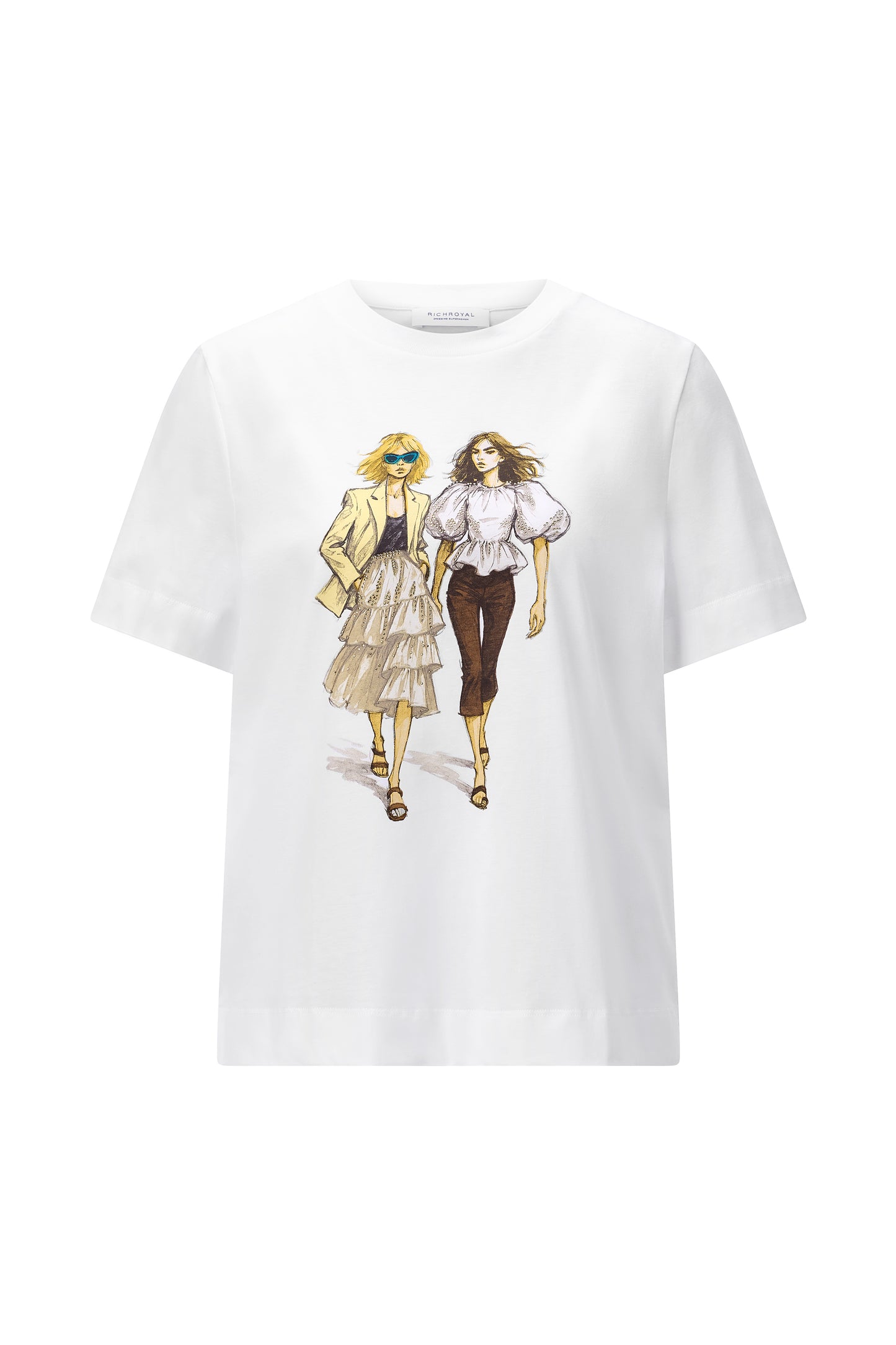Easy Fit T-Shirt Women Print