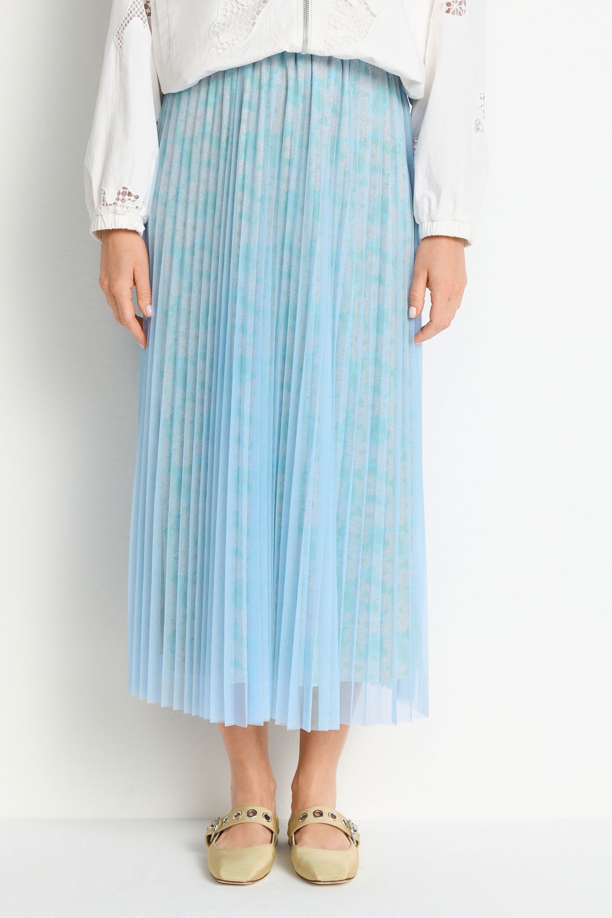 Tulle Plissee Skirt