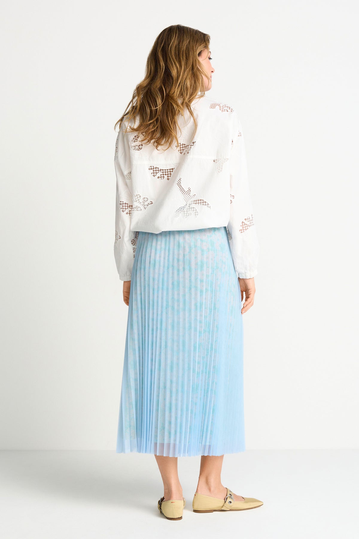 Tulle Plissee Skirt