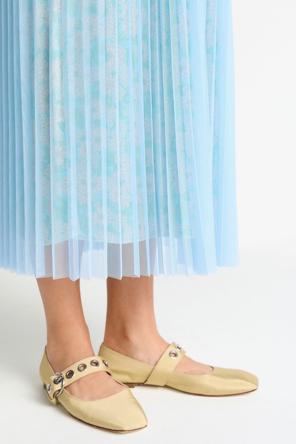 Tulle Plissee Skirt