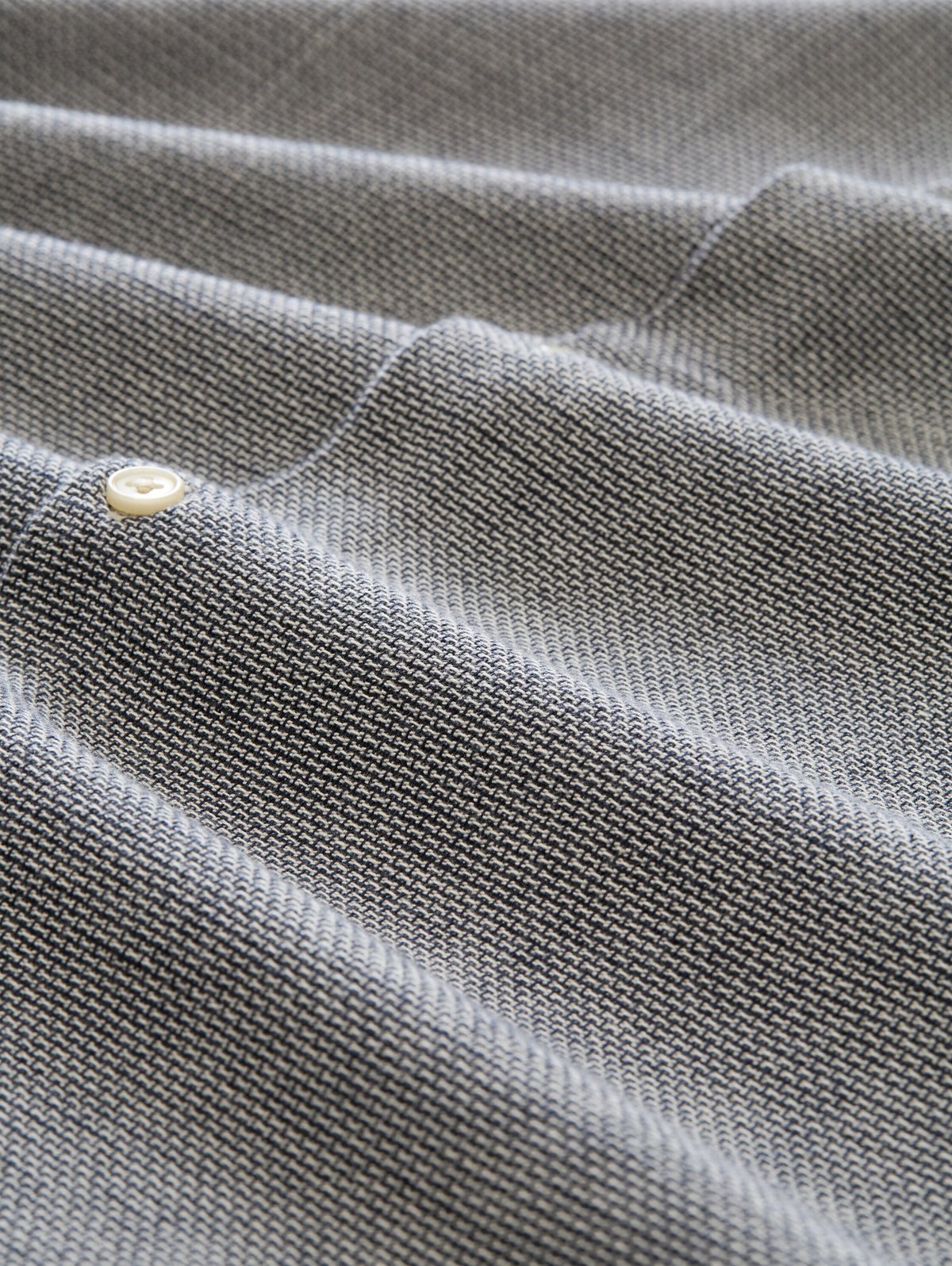 Relaxed Fit Kurzarmhemd mit Struktur