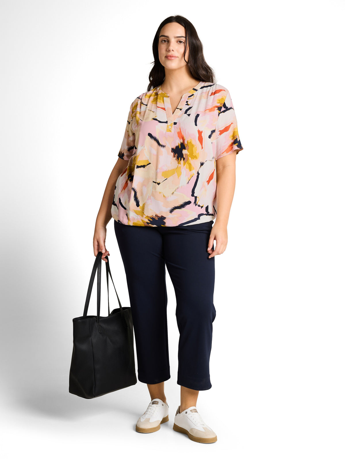Plus Size - Bluse mit Muster