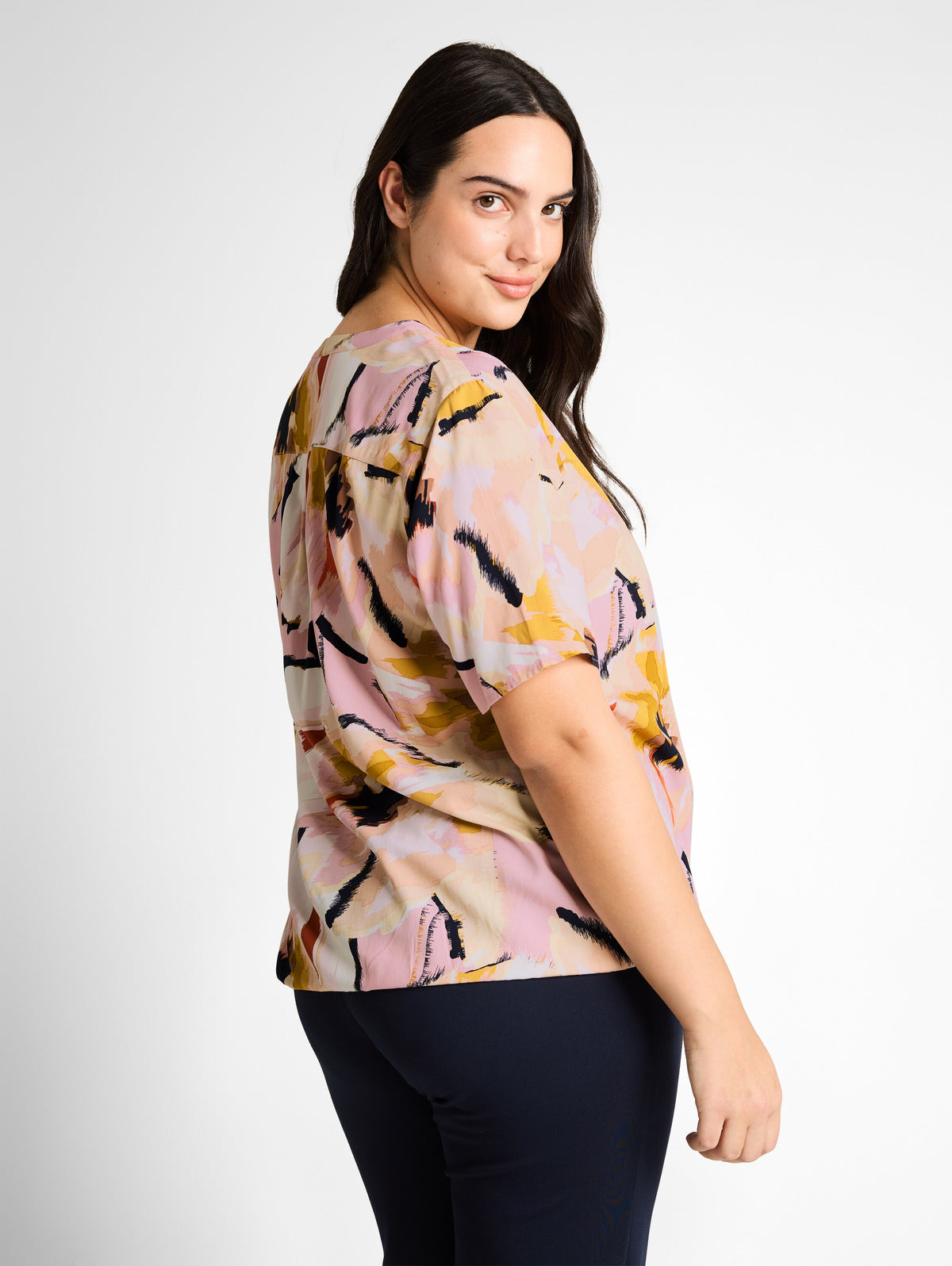 Plus Size - Bluse mit Muster