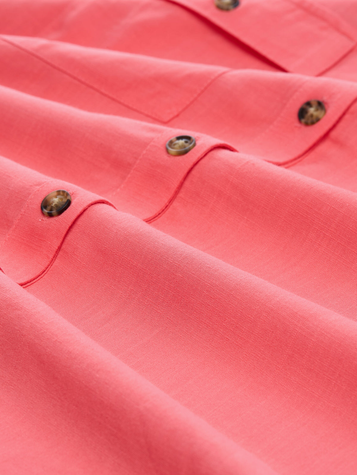 Loose Fit Bluse mit Taschen