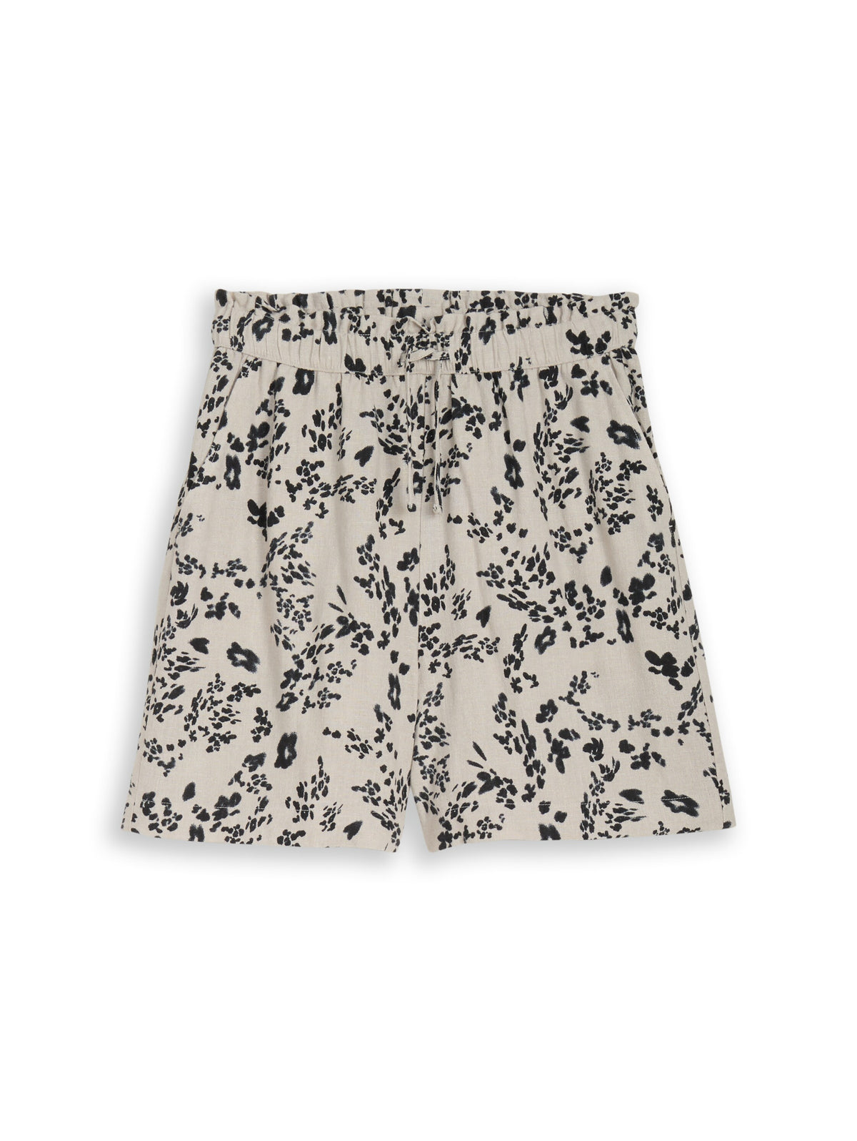 Loose Fit Shorts mit Leinenanteil