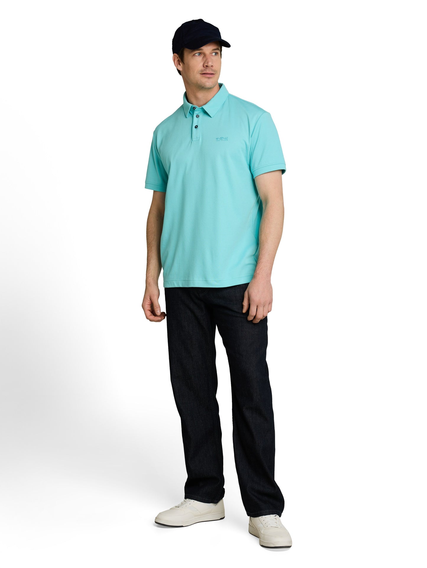 Poloshirt mit Logo-Print