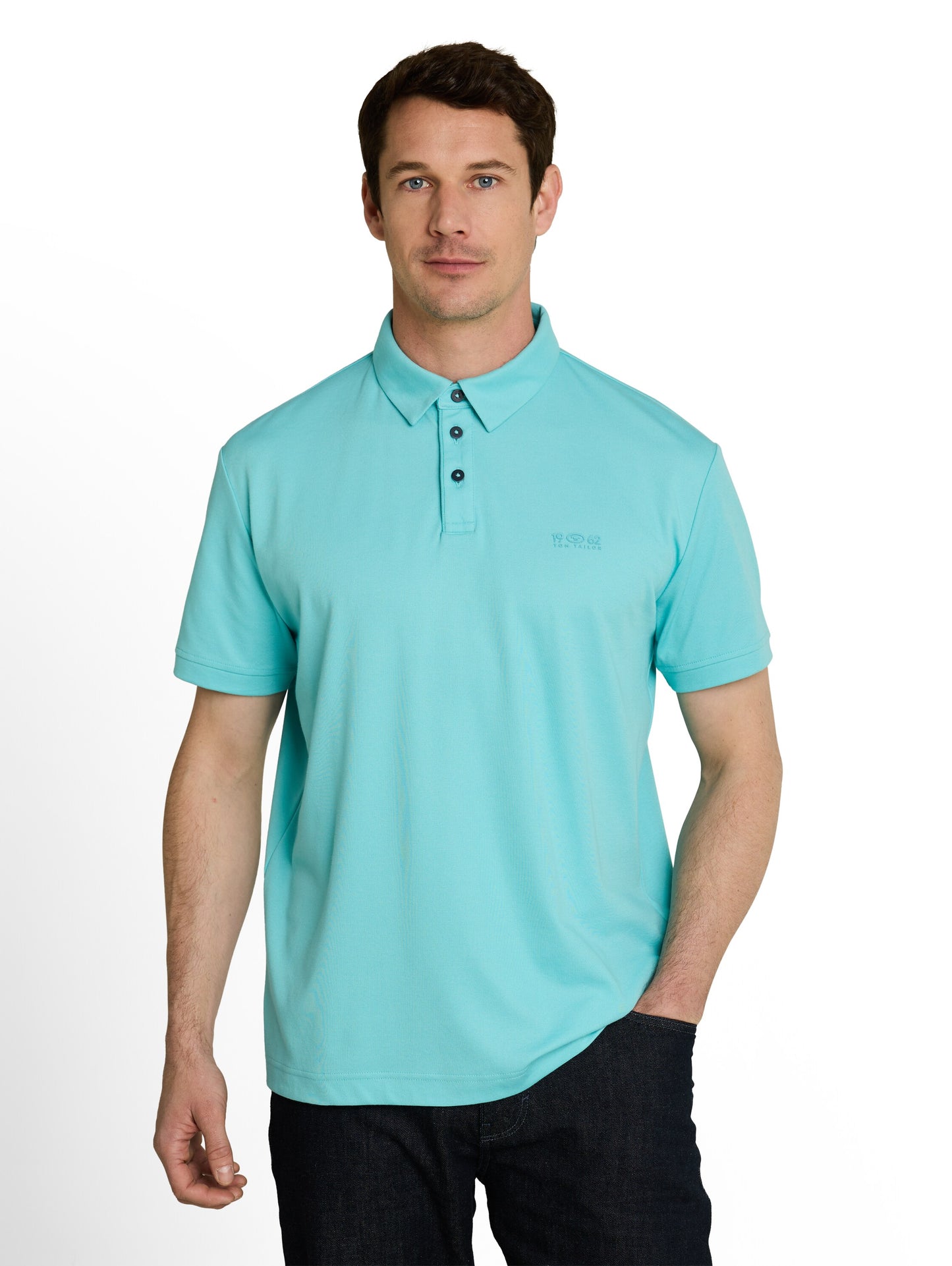 Poloshirt mit Logo-Print
