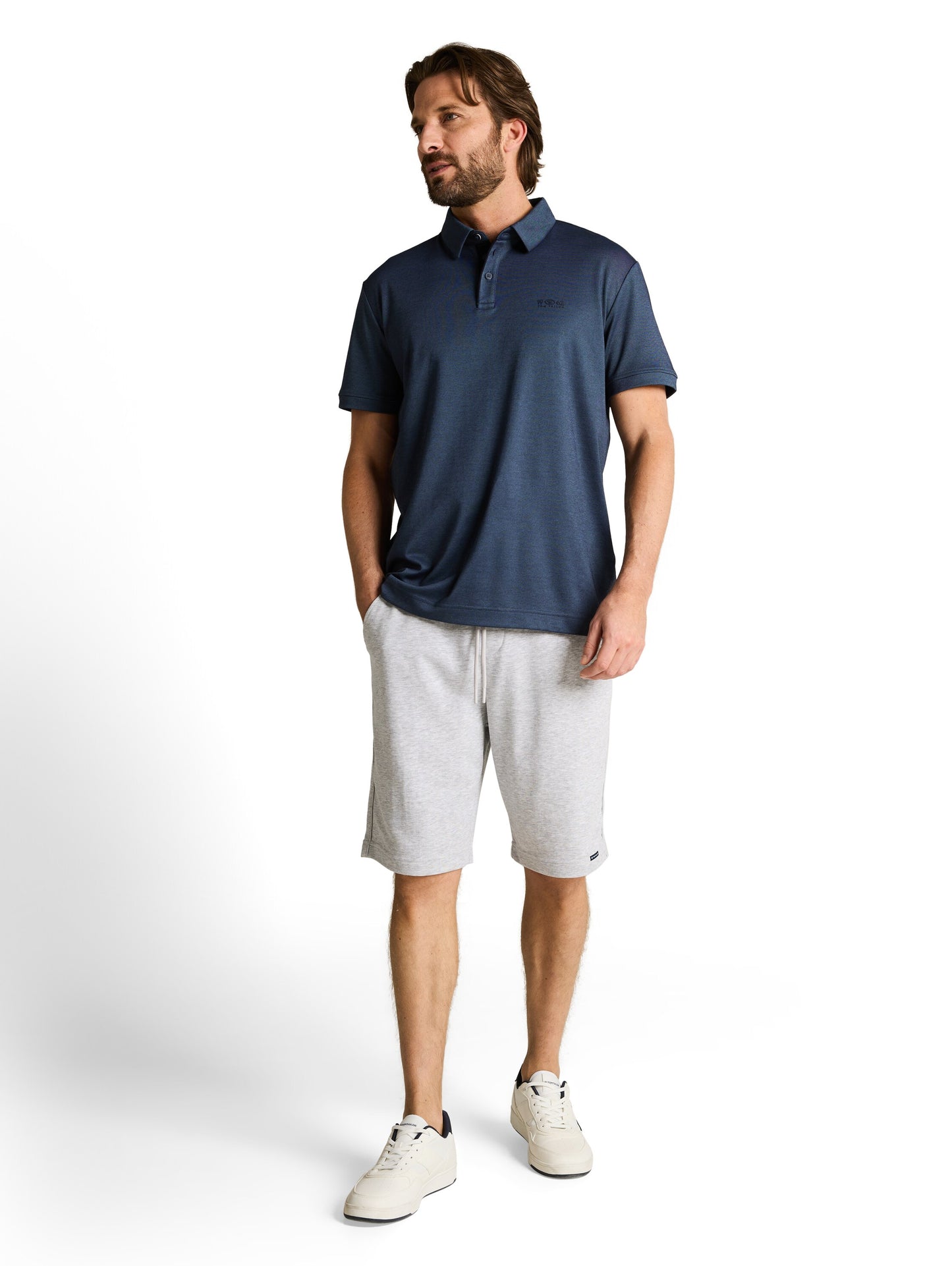 Poloshirt mit Logo-Print