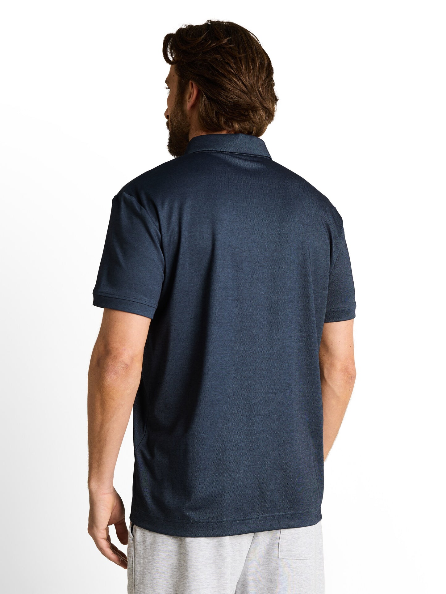 Poloshirt mit Logo-Print