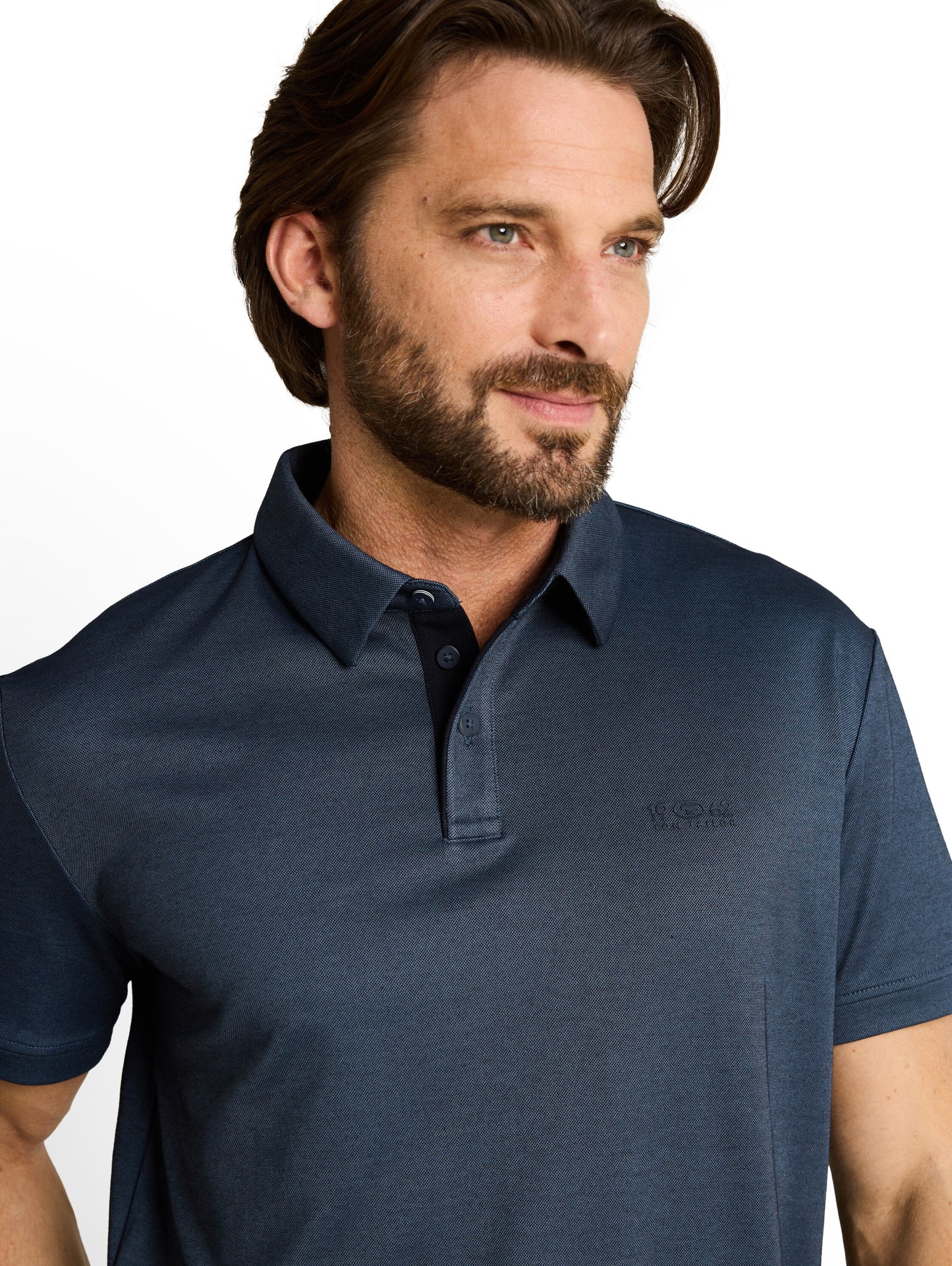 Poloshirt mit Logo-Print