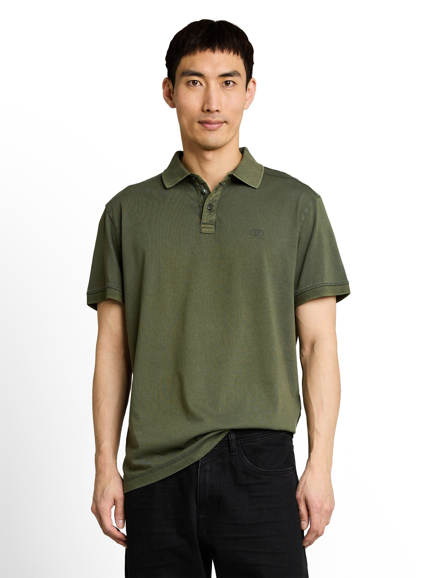 Poloshirt im Used-Look