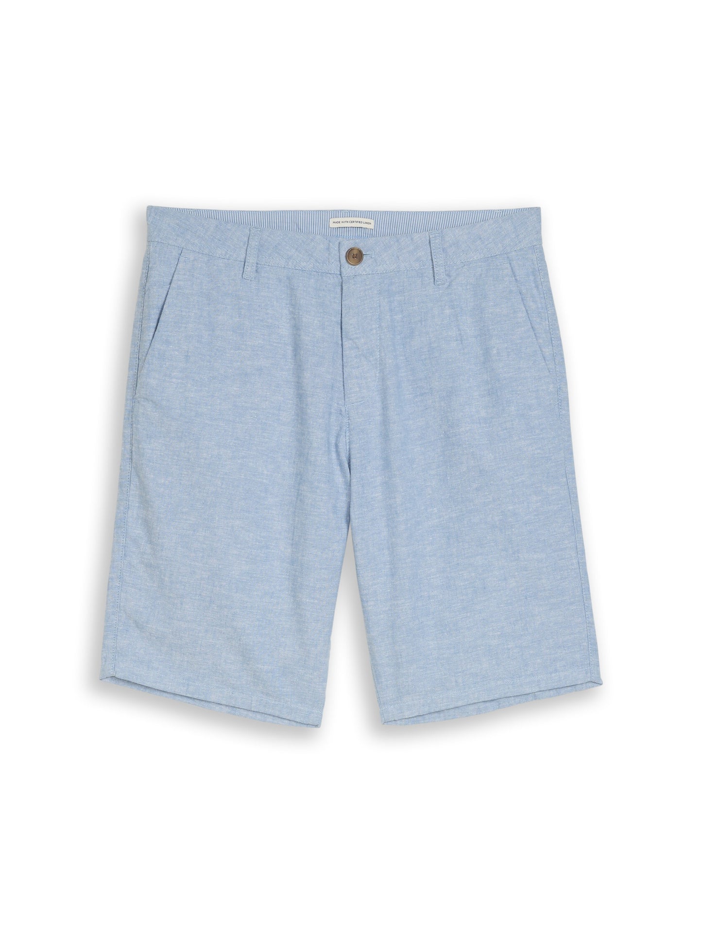 TTREGULAR Chino Shorts mit Leinenanteil