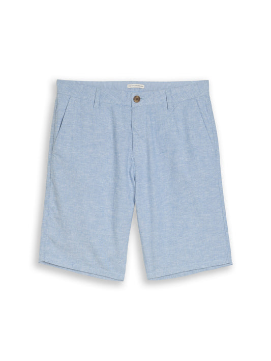 TTREGULAR Chino Shorts mit Leinenanteil