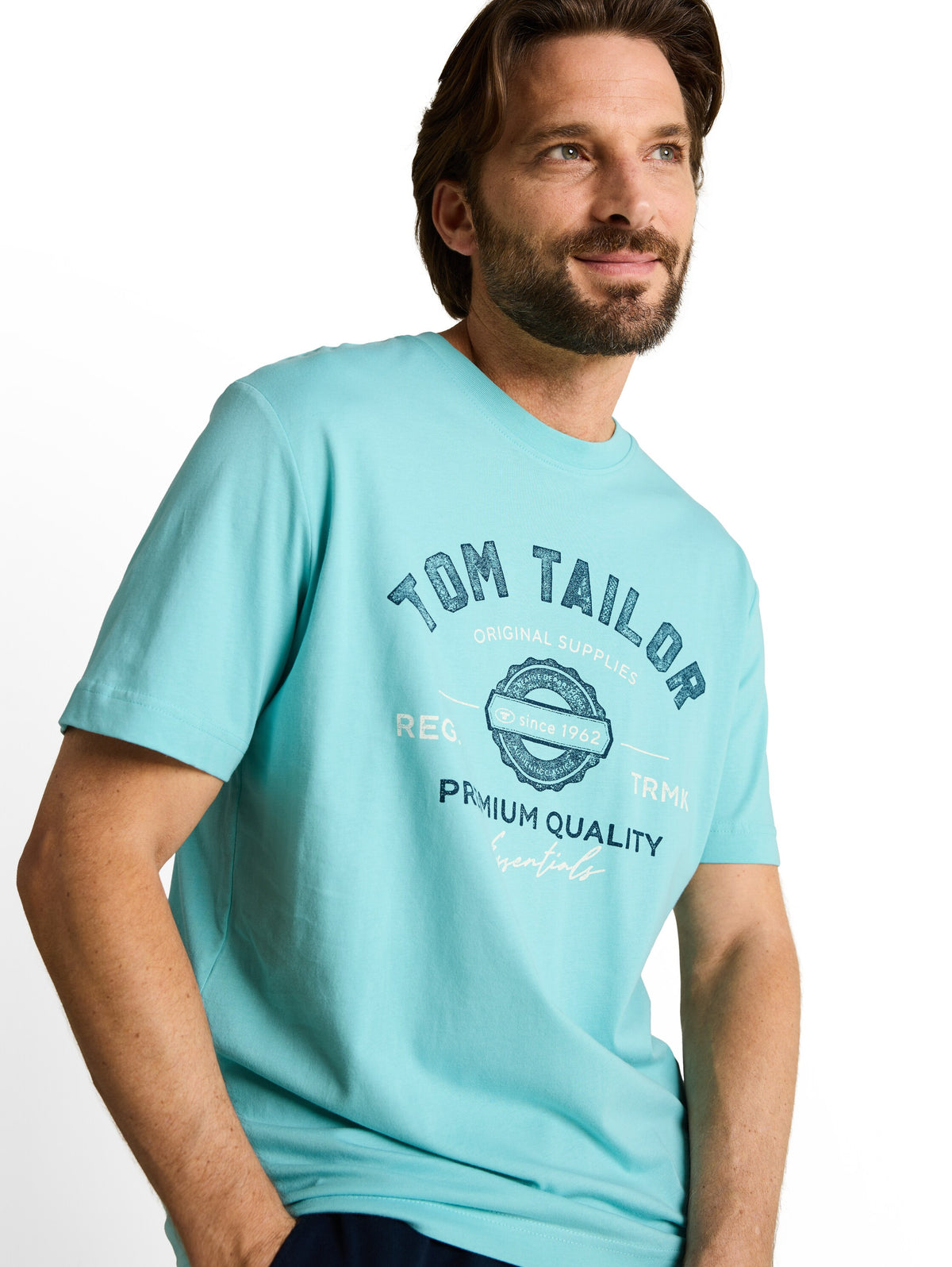 T-Shirt mit Logo-Print