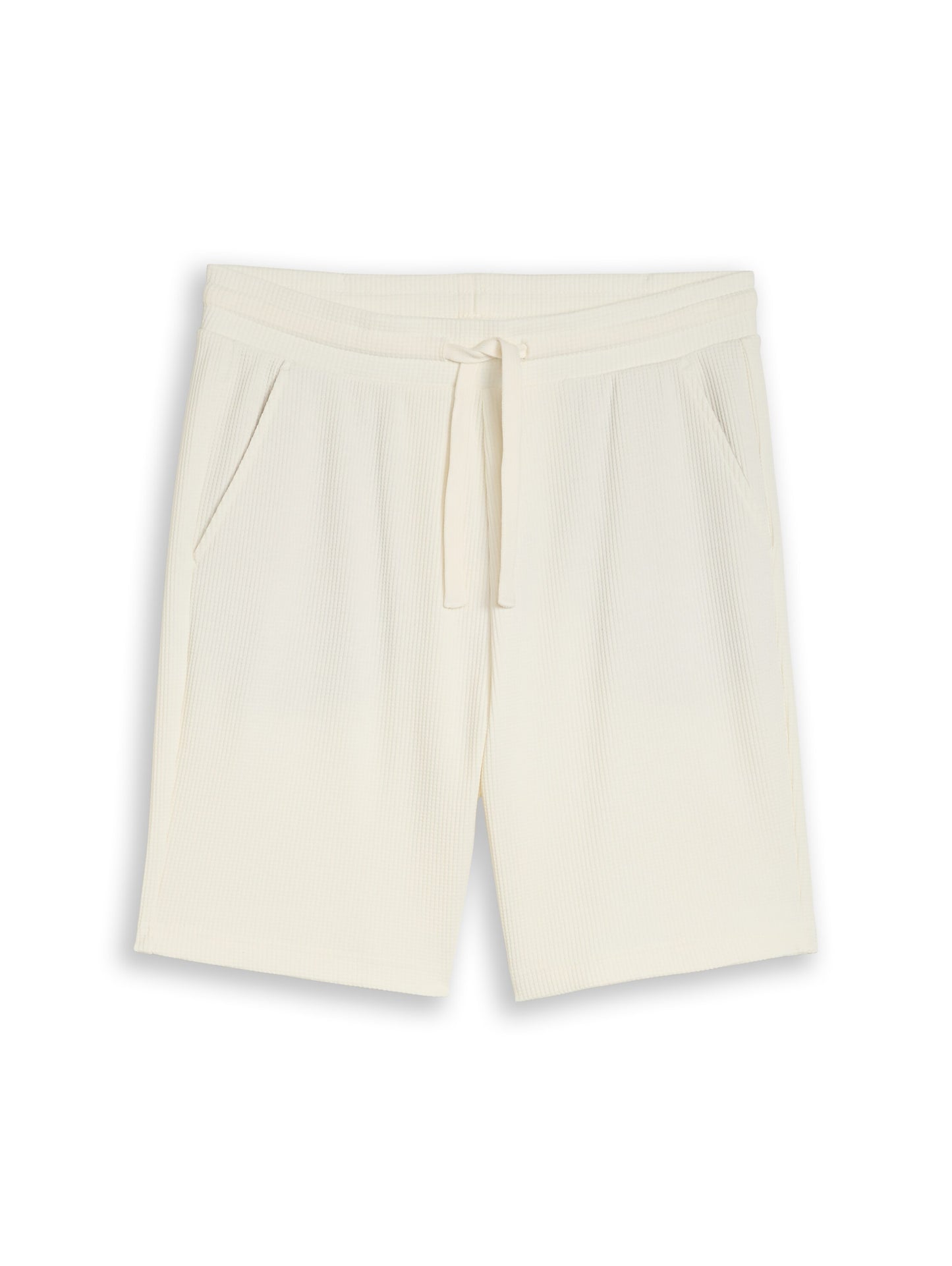 Relaxed Shorts mit Waffelstruktur