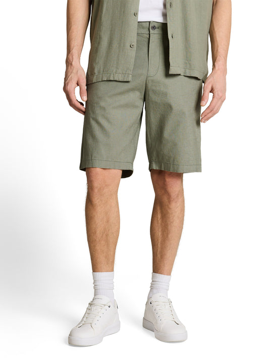 TTRELAXED Chino Shorts mit Leinenanteil