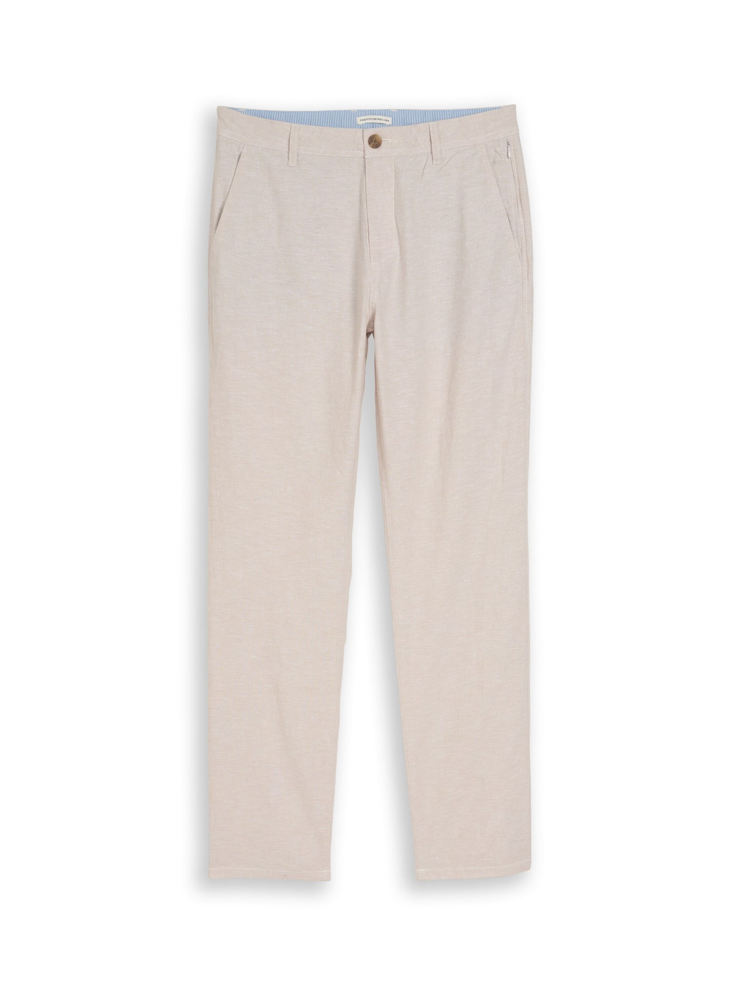 TTREGULAR Chino Hose mit Leinenanteil