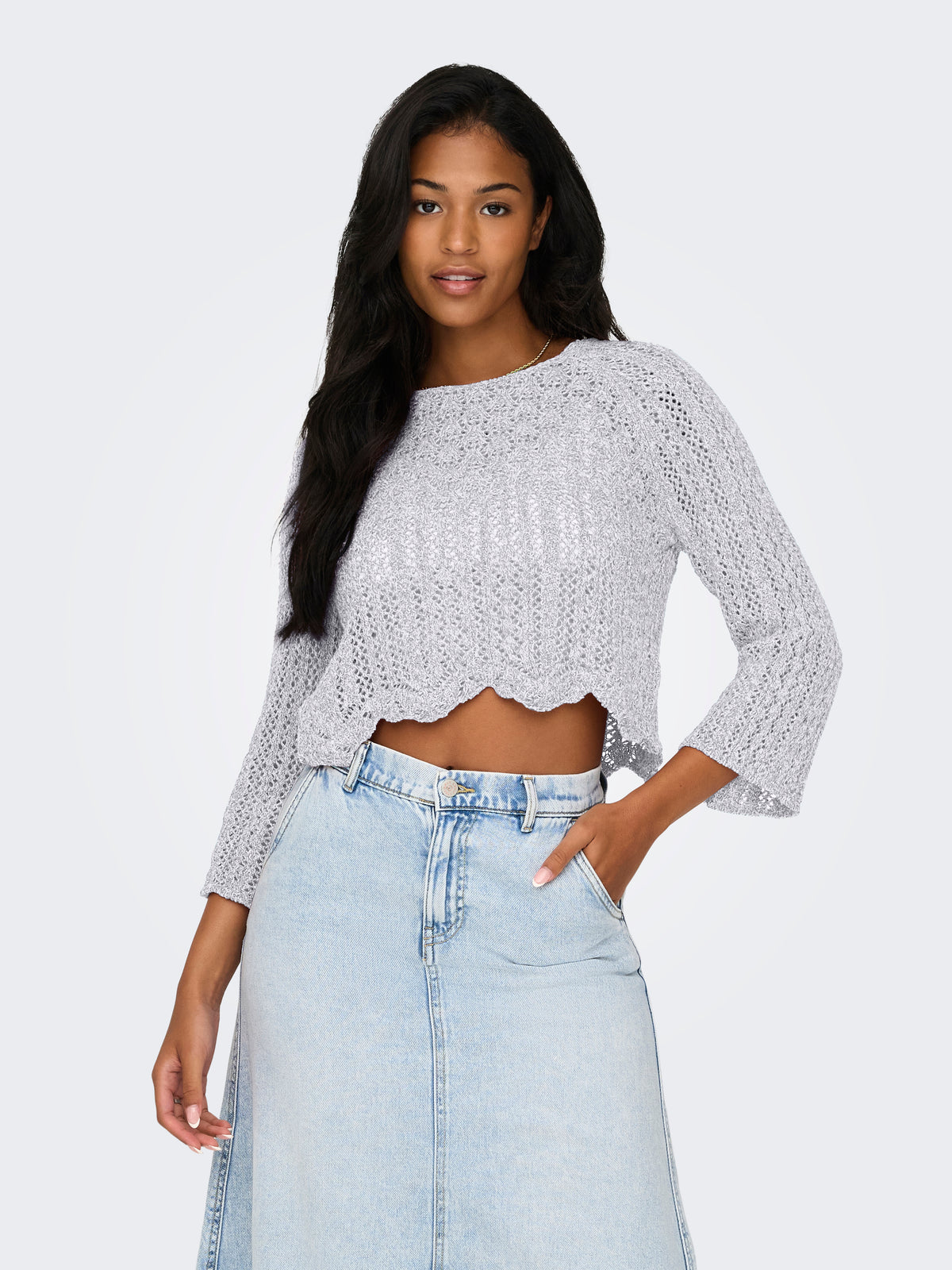 ONLNOLA 3/4 PULLOVER KNT NOOS