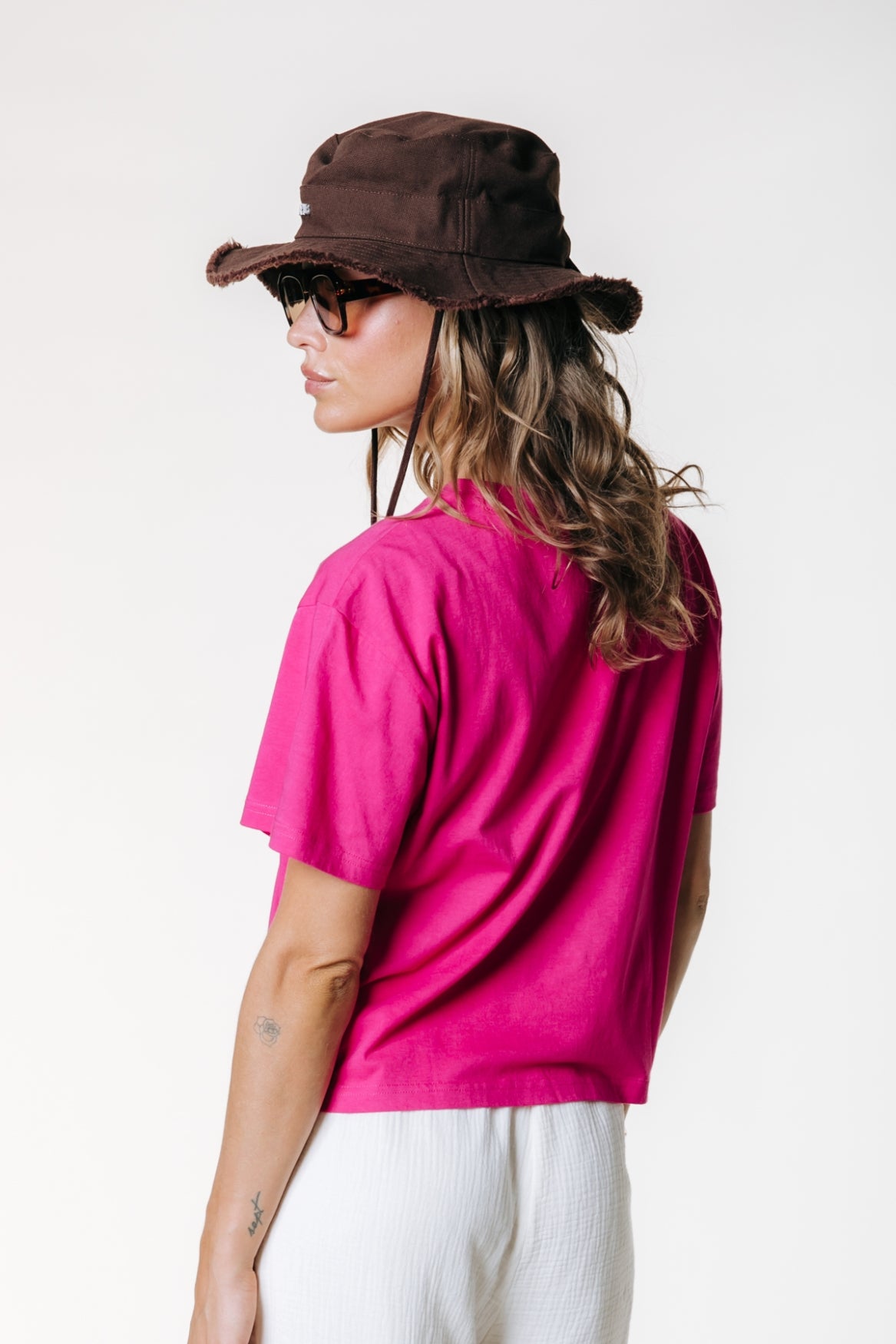 Puff Logo Cropped Loosefit Tee