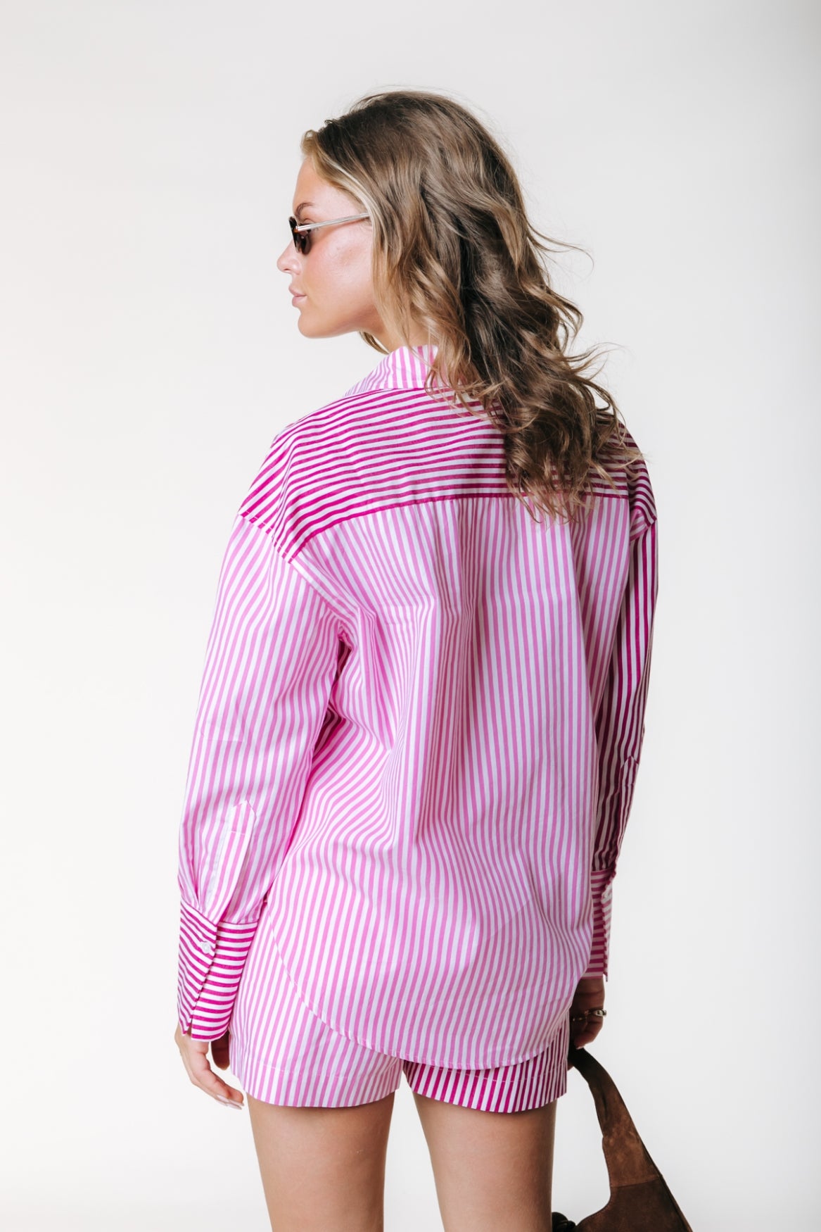 Talia Contrast Stripe Blouse